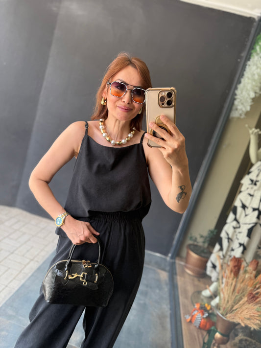 Ateks Siyah Nubuk Takım