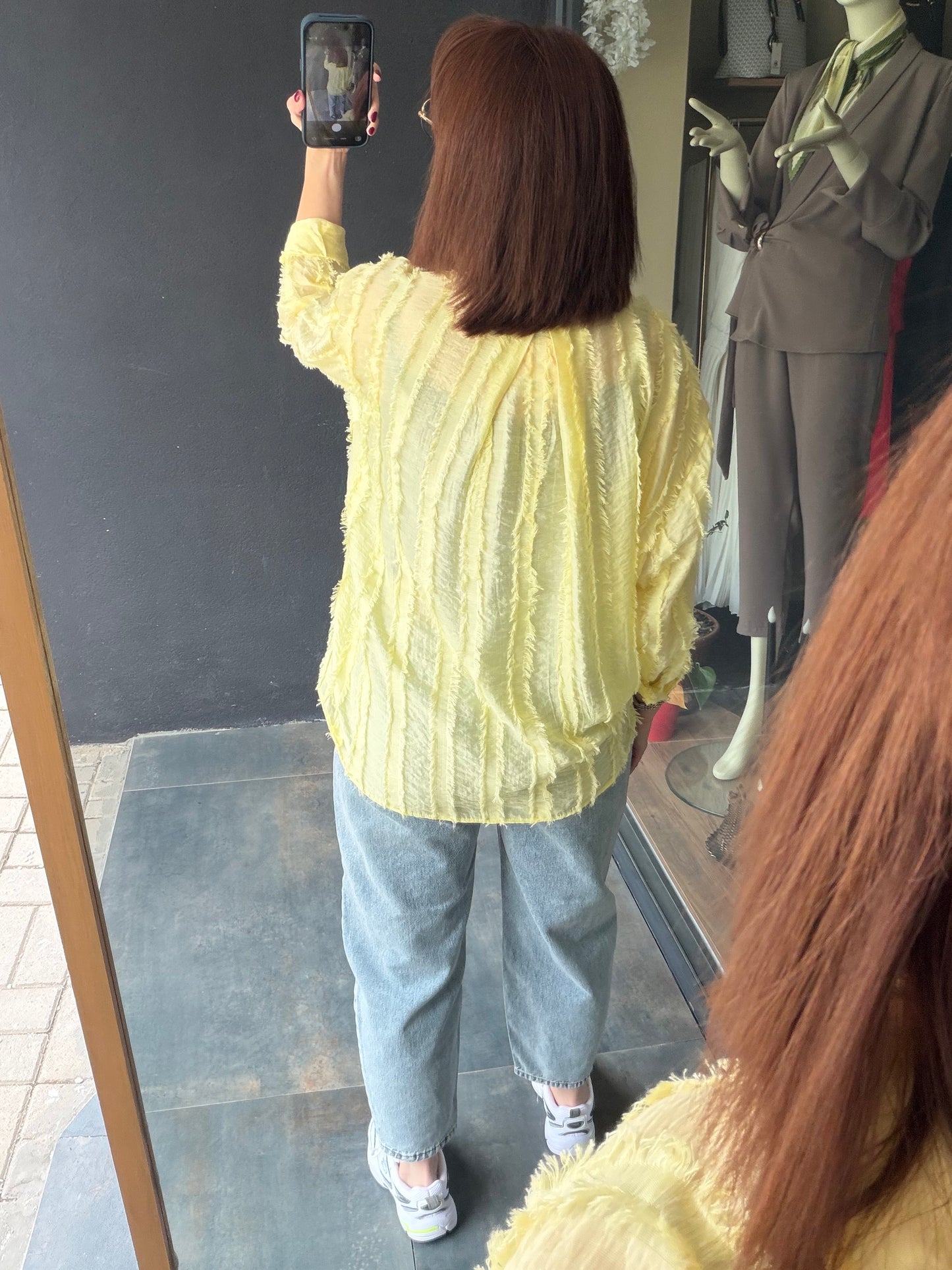 Xlove Buz Mavi Baggy Pantolon