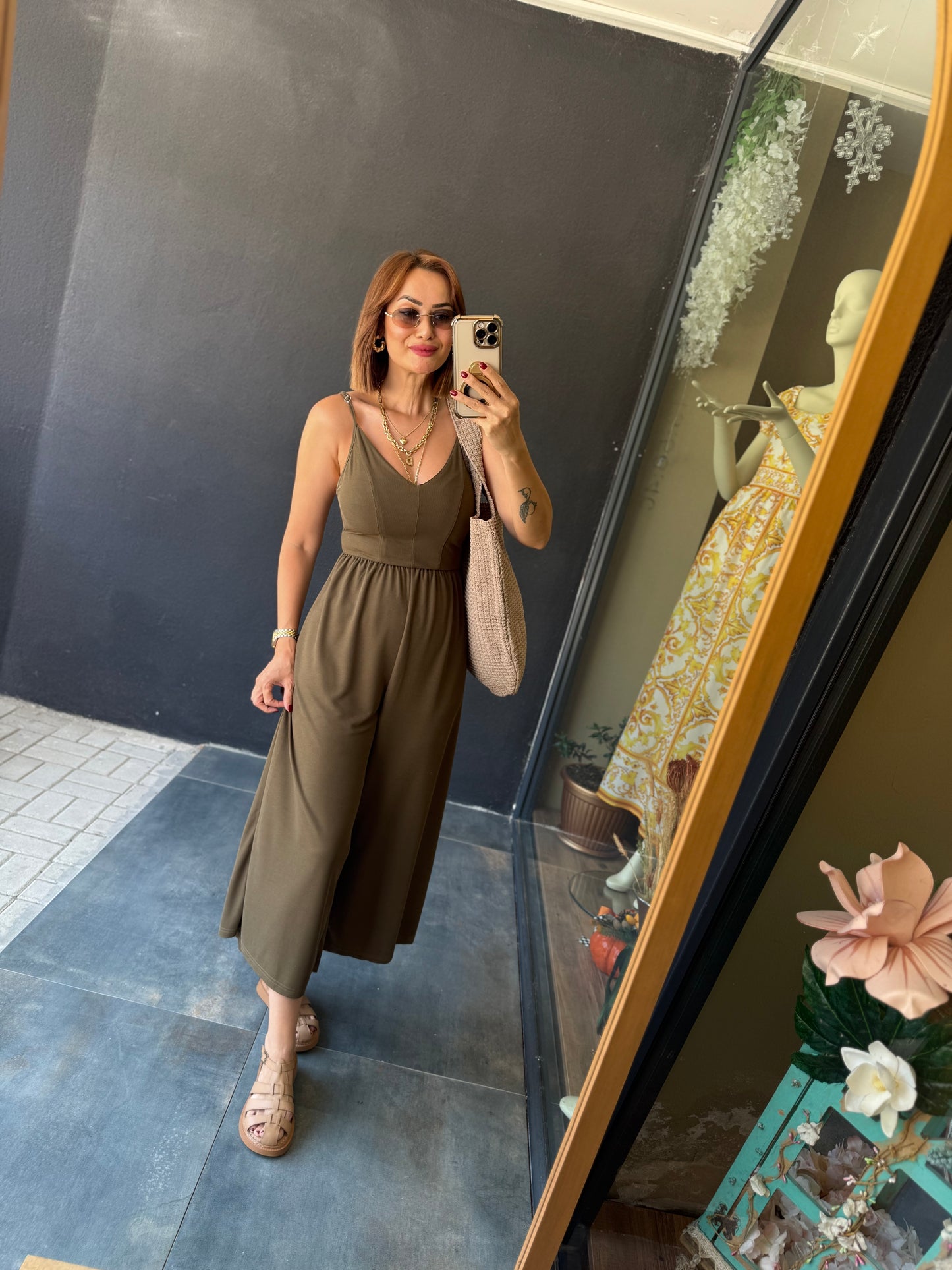 Asly Haki Midi Tulum