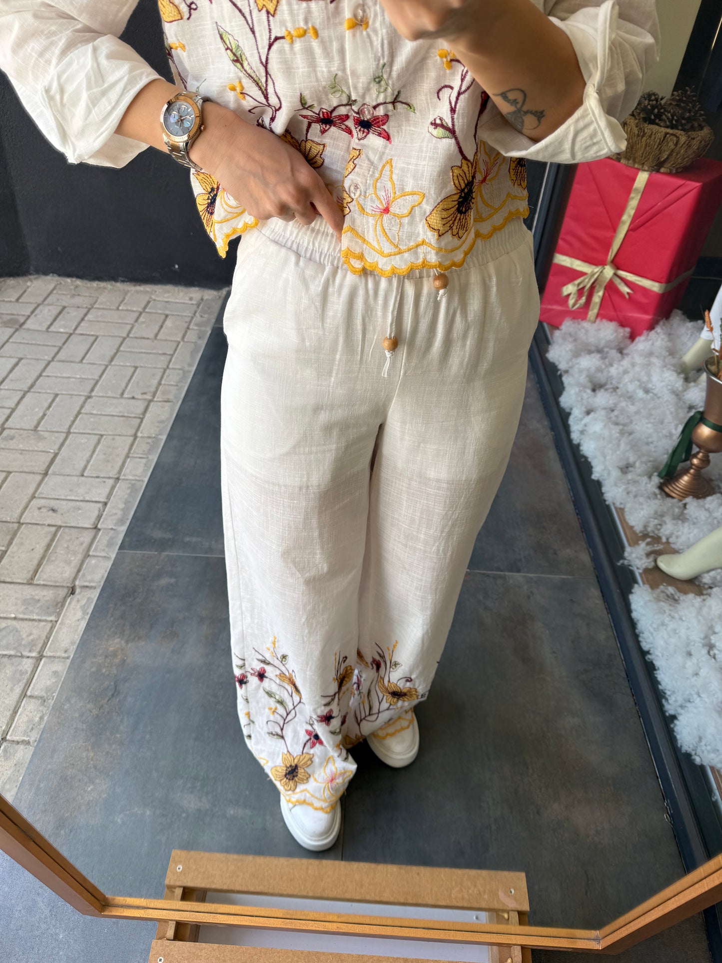 Bukeyz Nakış İşleme pantolon