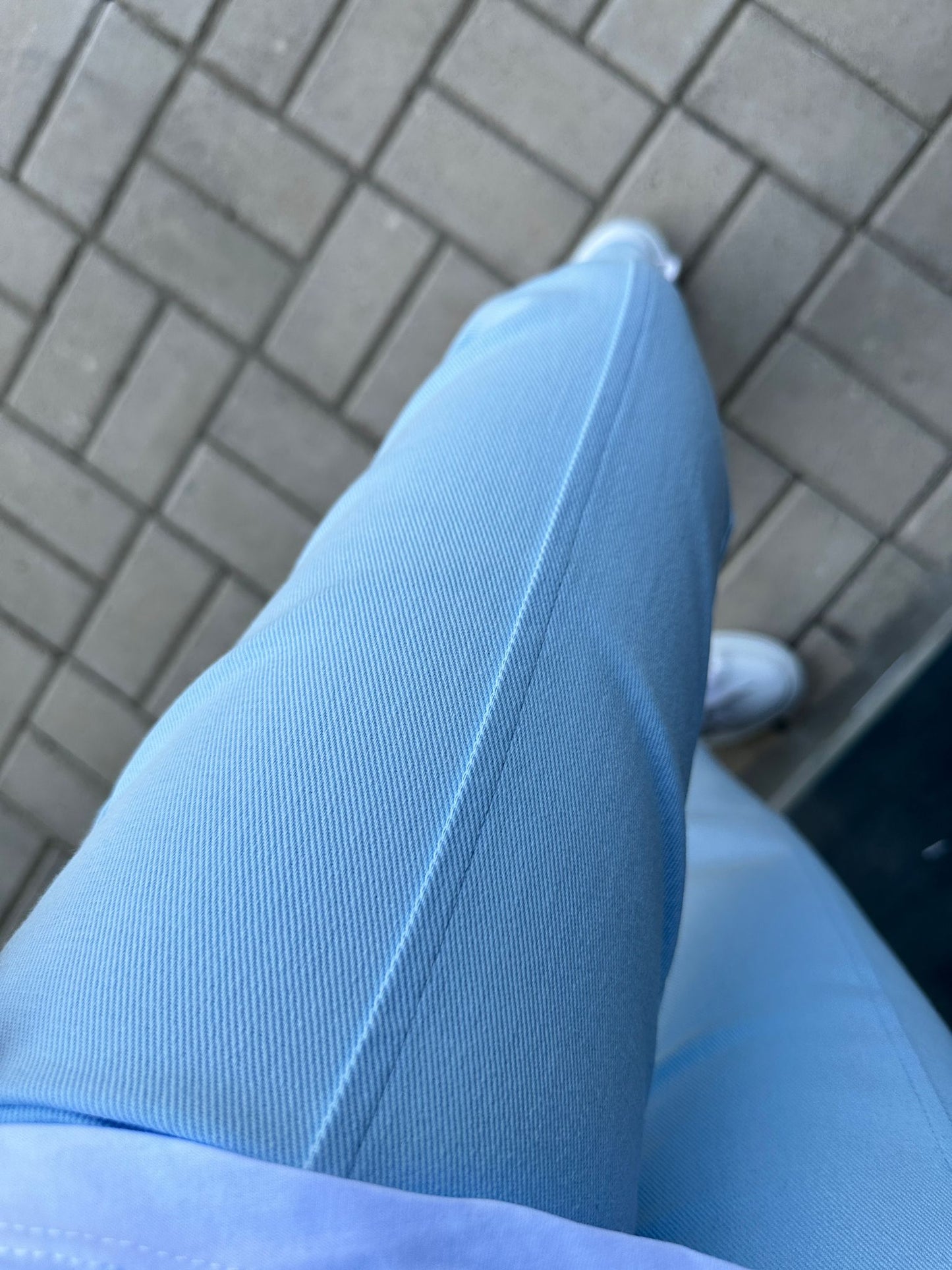 Yare Buz Mavi Pantolon