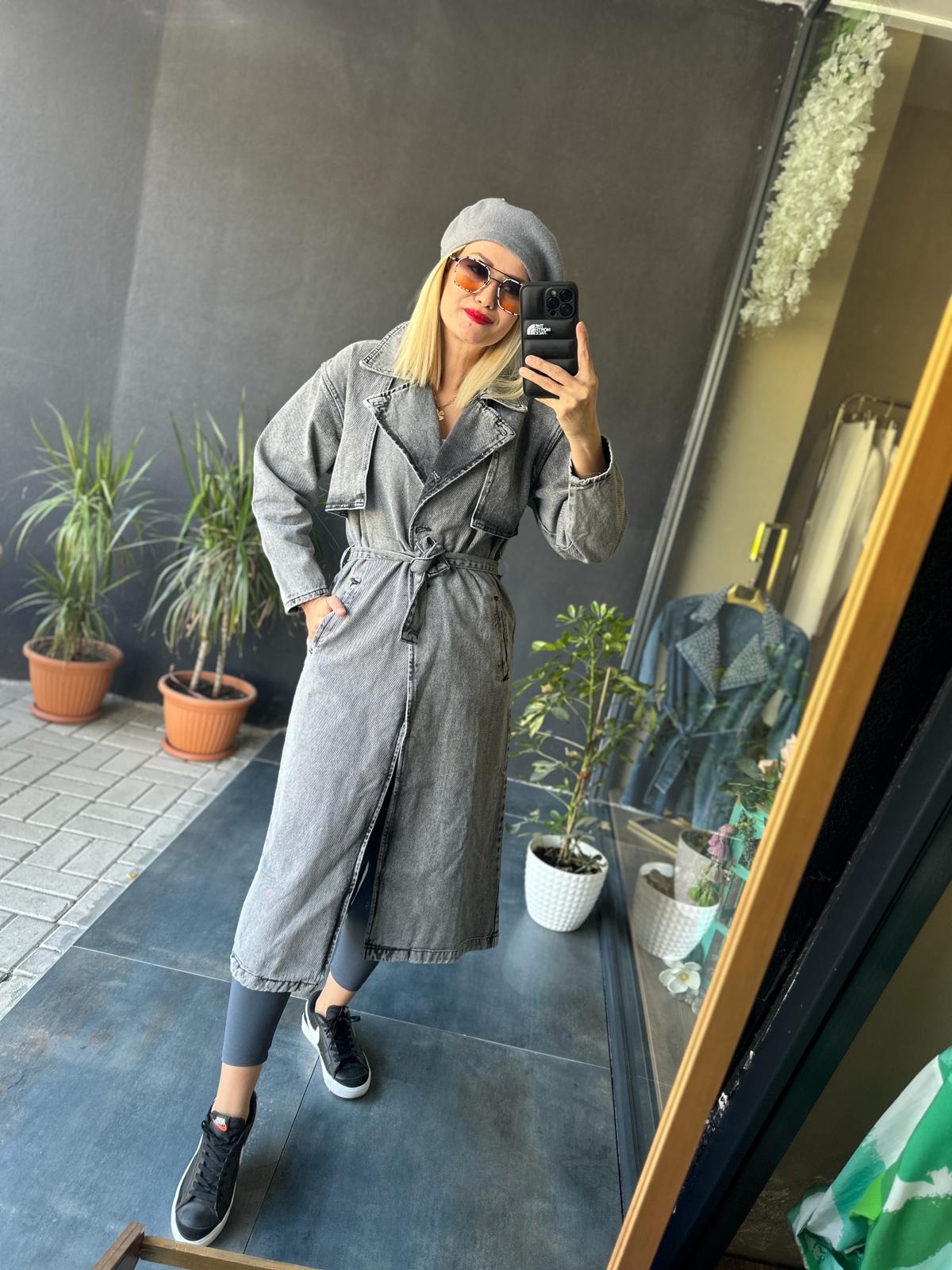 Zeo Füme Jean Trench