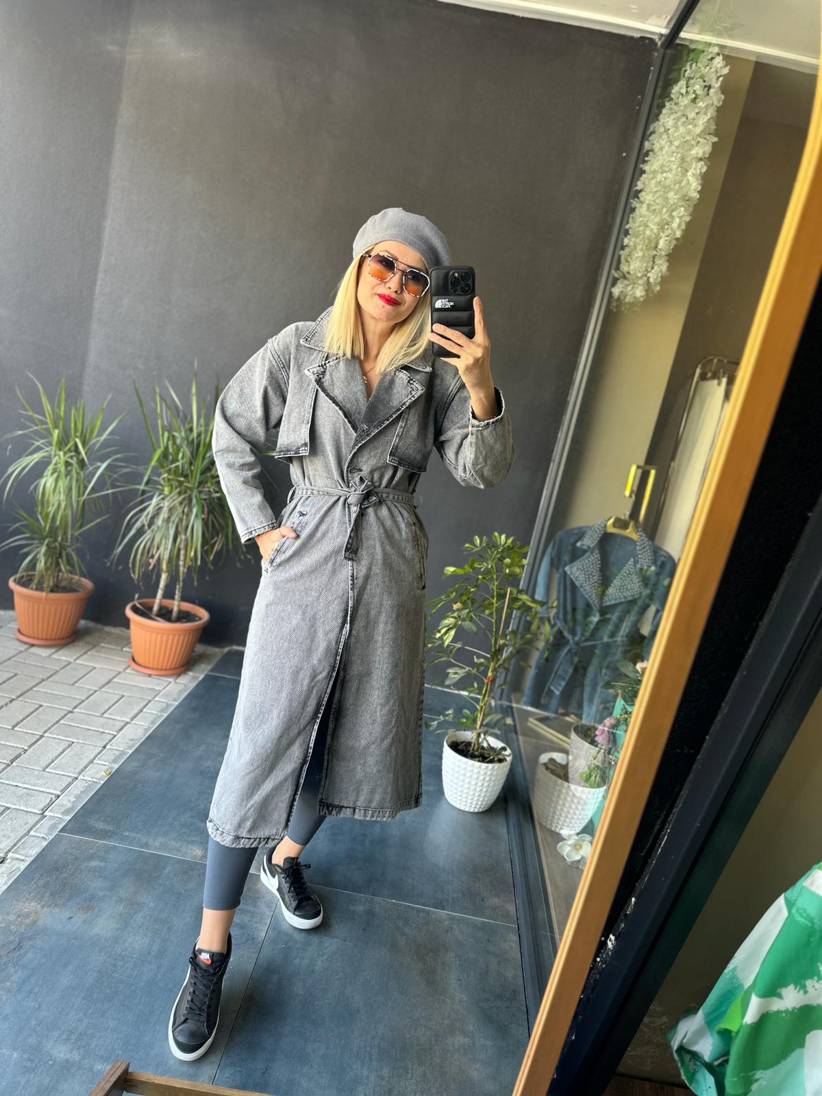 Zeo Füme Jean Trench