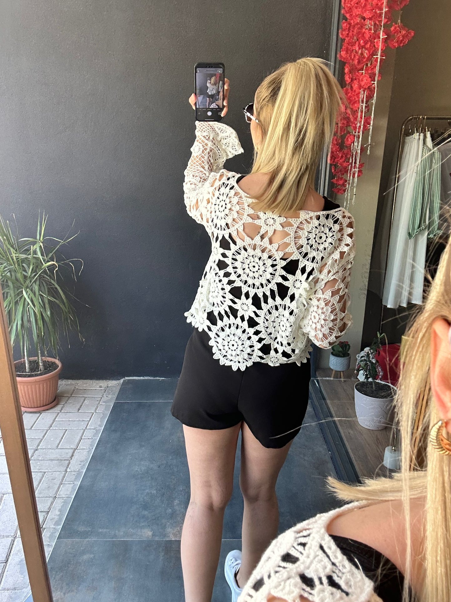 Zary Siyah Şort / Etek