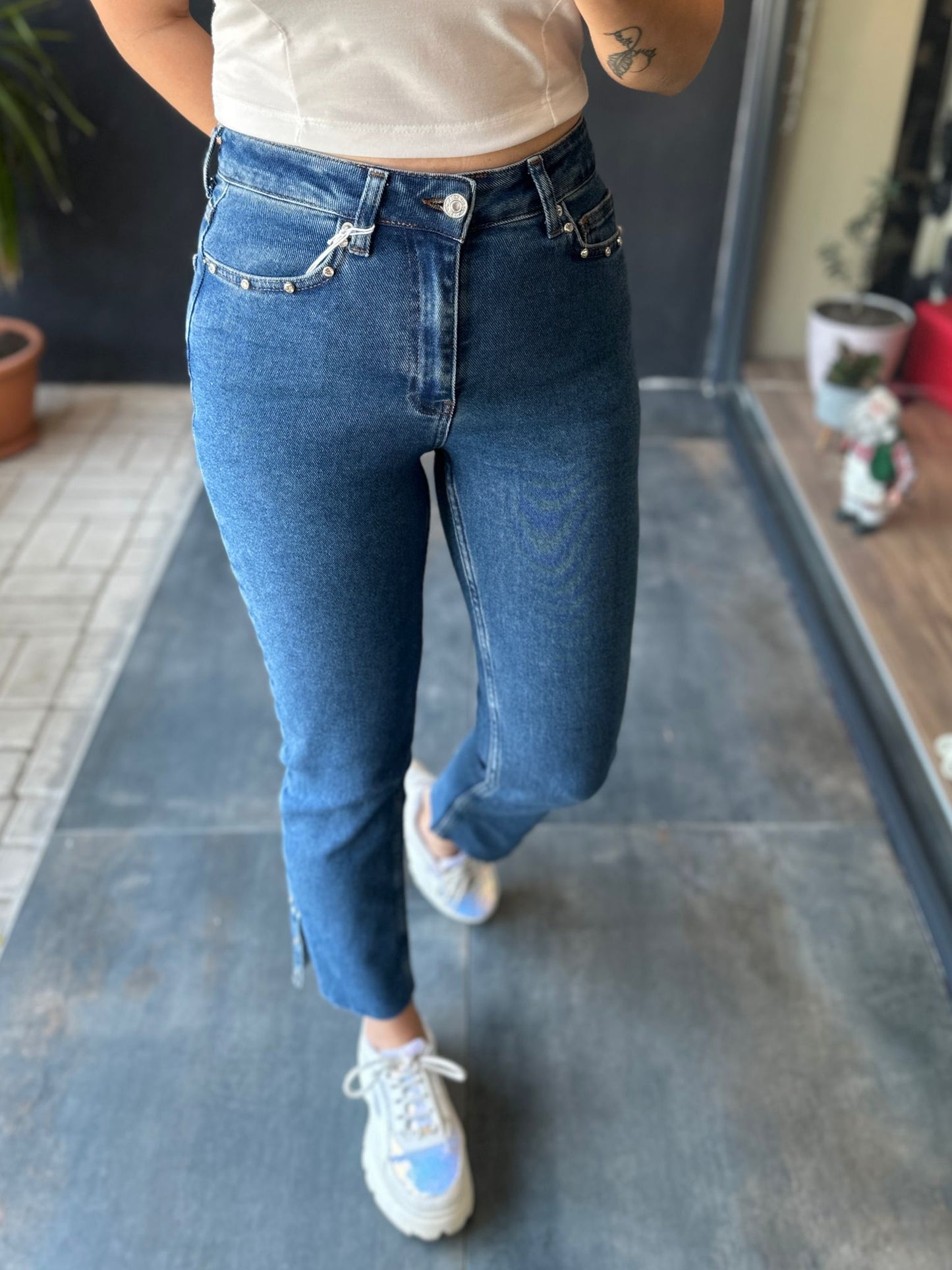 Xlove Çımalı Jean Pantolon