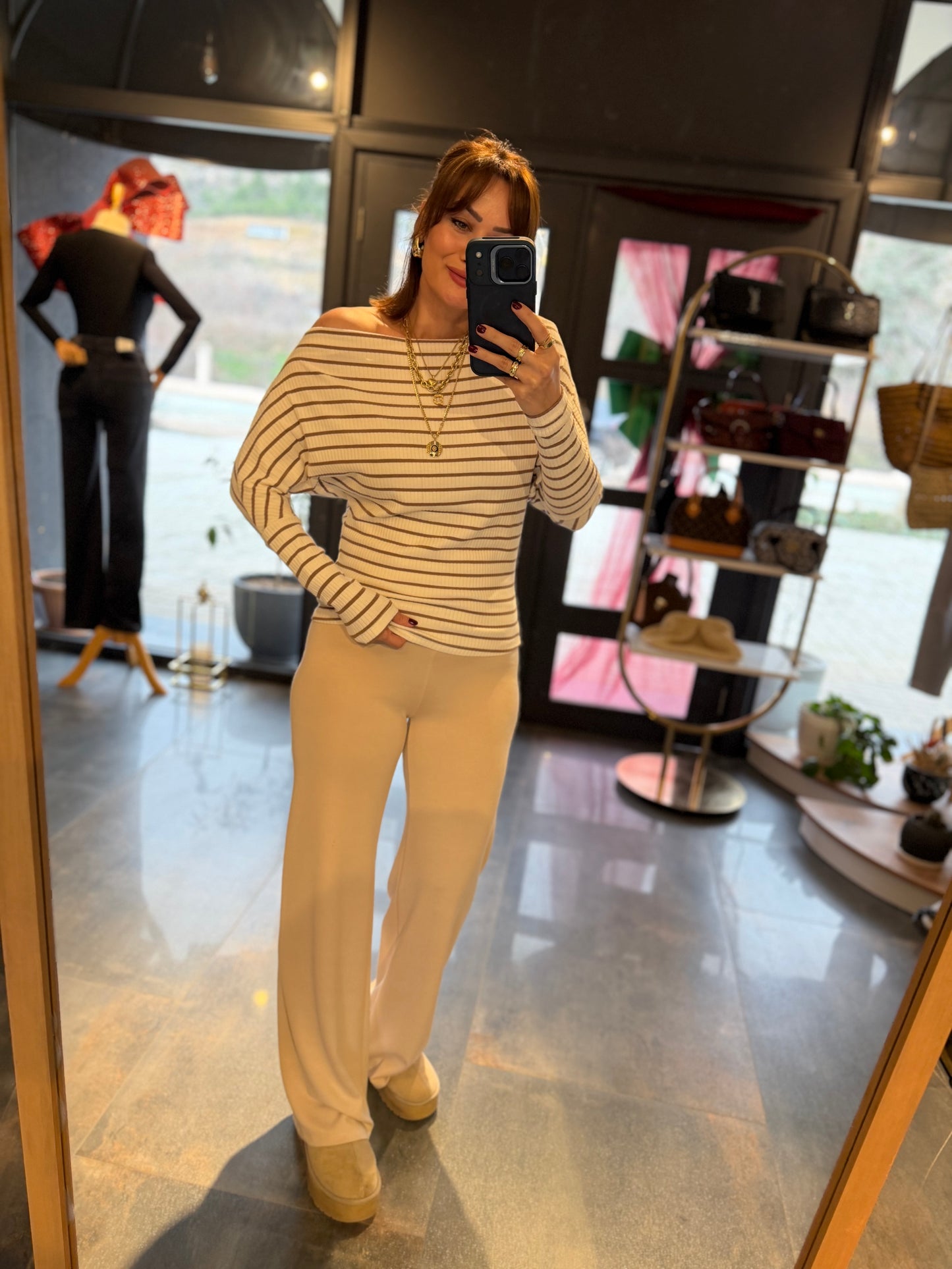 The Secret Bej Modal Pantolon