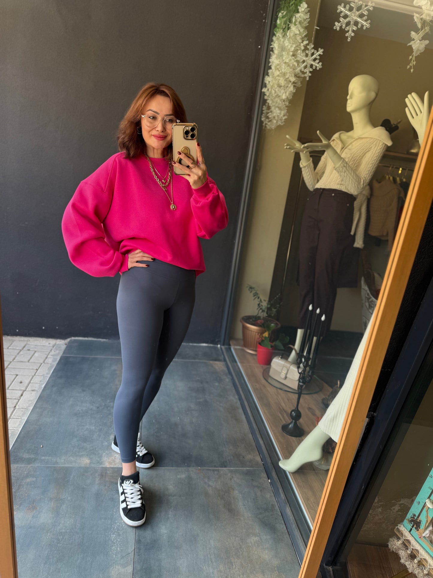 Oys Gri Toparlayıcı Tayt