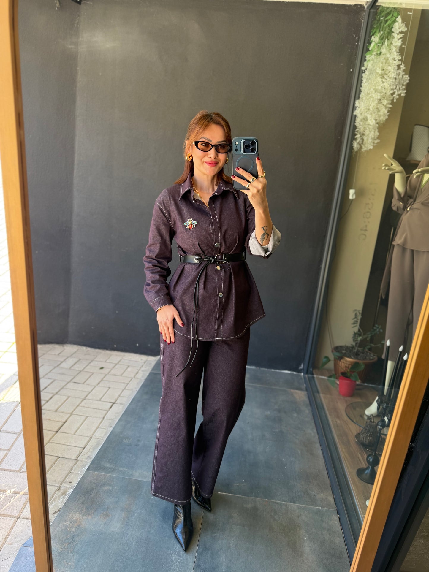 Entero Bordo Jean Takım