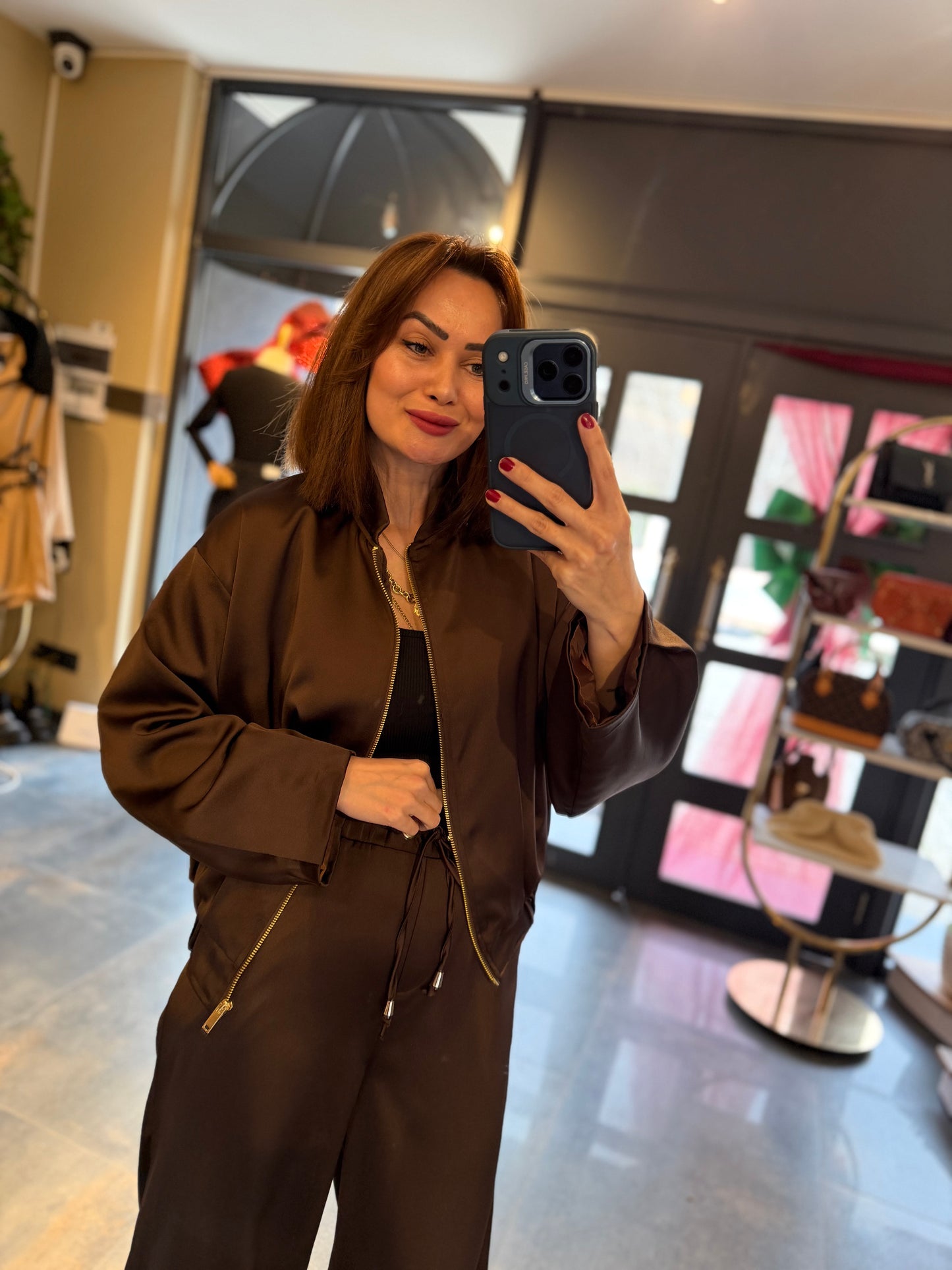 Norman Kahve Saten Takım