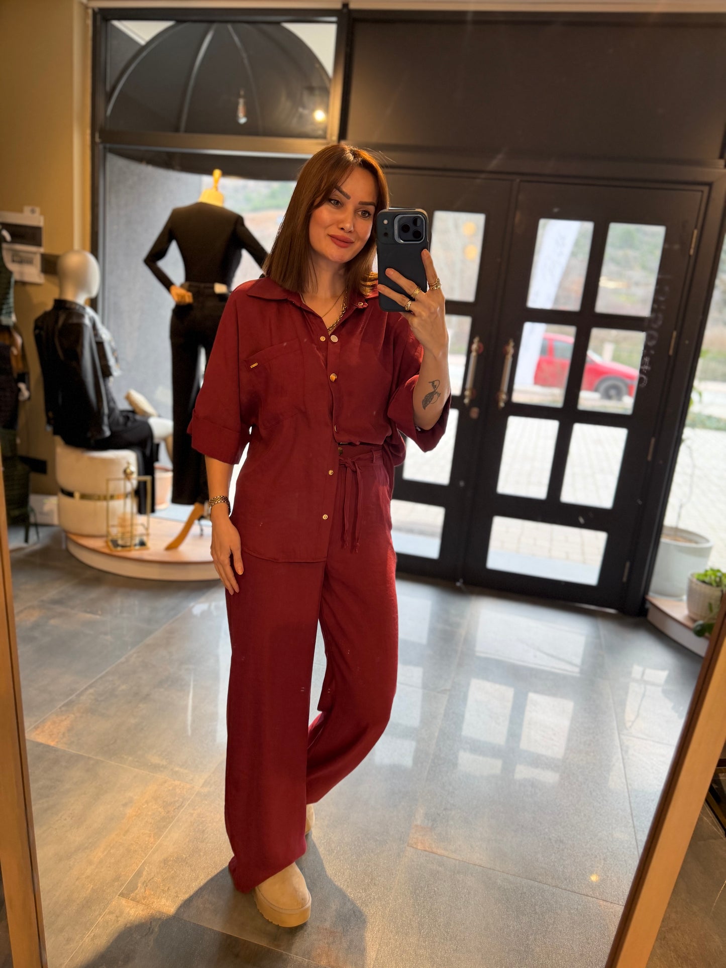 Sensitive Bordo 1 Tensel Takım