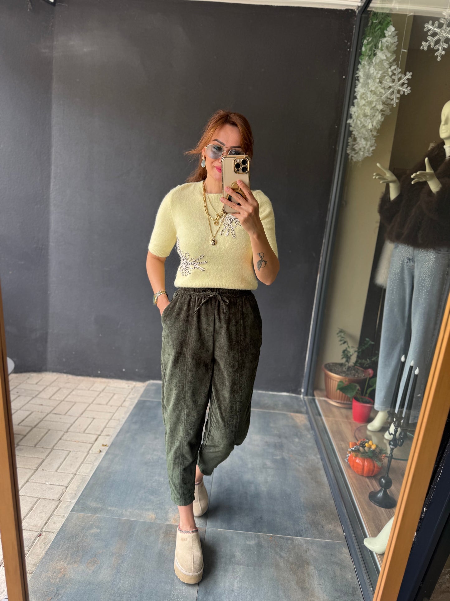 Harce Sarı Yumoş Triko