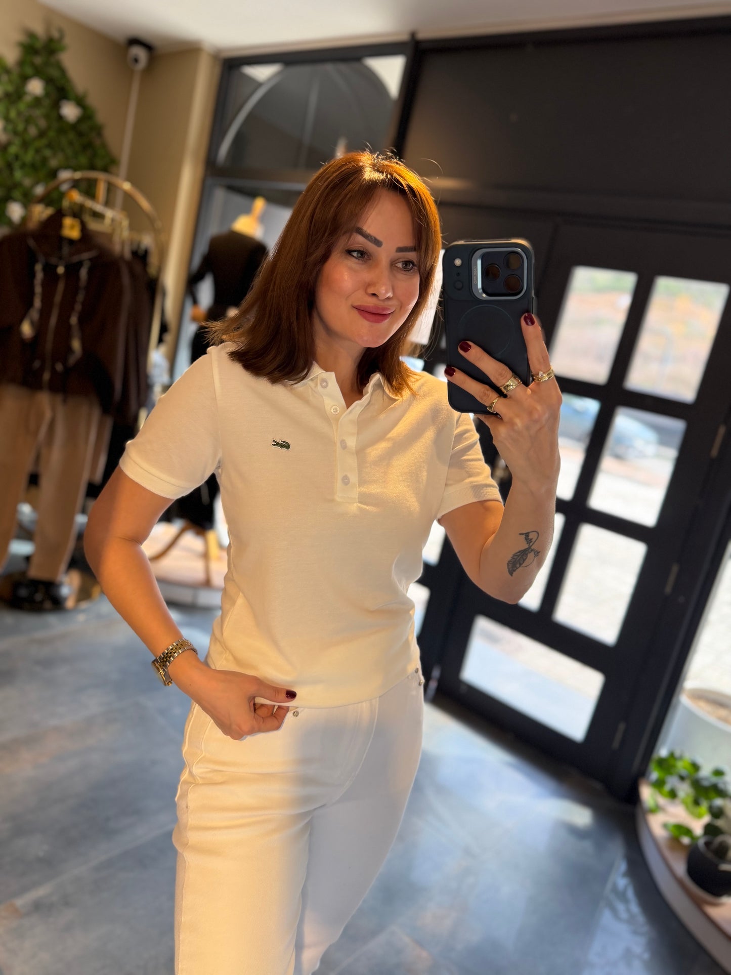 Misse Beyaz Kısa Kol T-Shirt