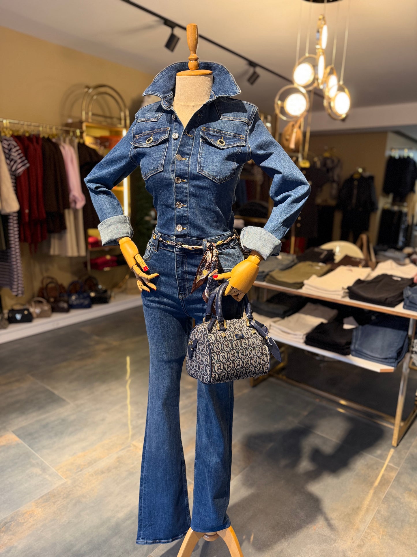 Lıuprime Likralı Jean Tulum