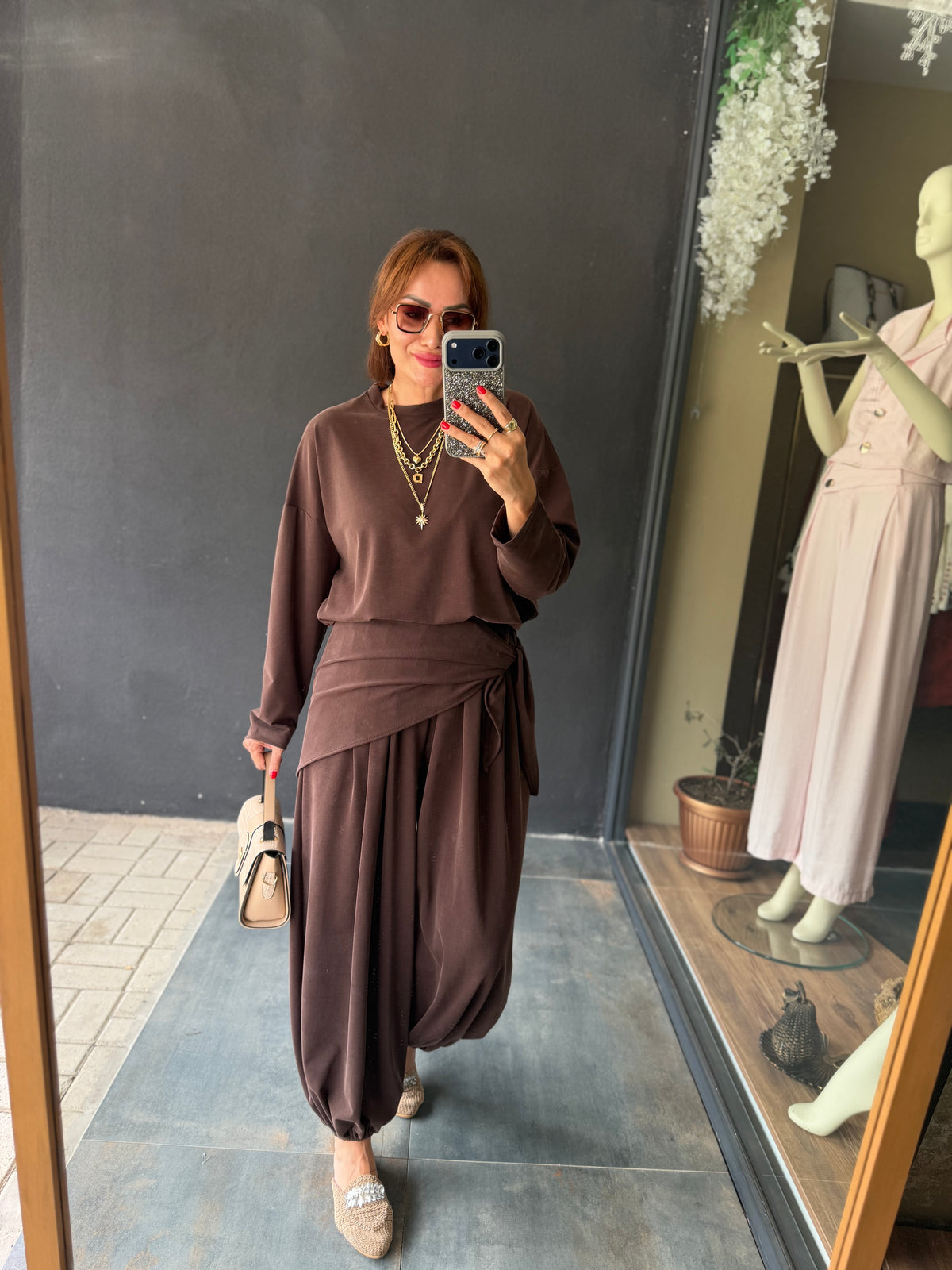 Prenses Kahve Pike Modal Takım