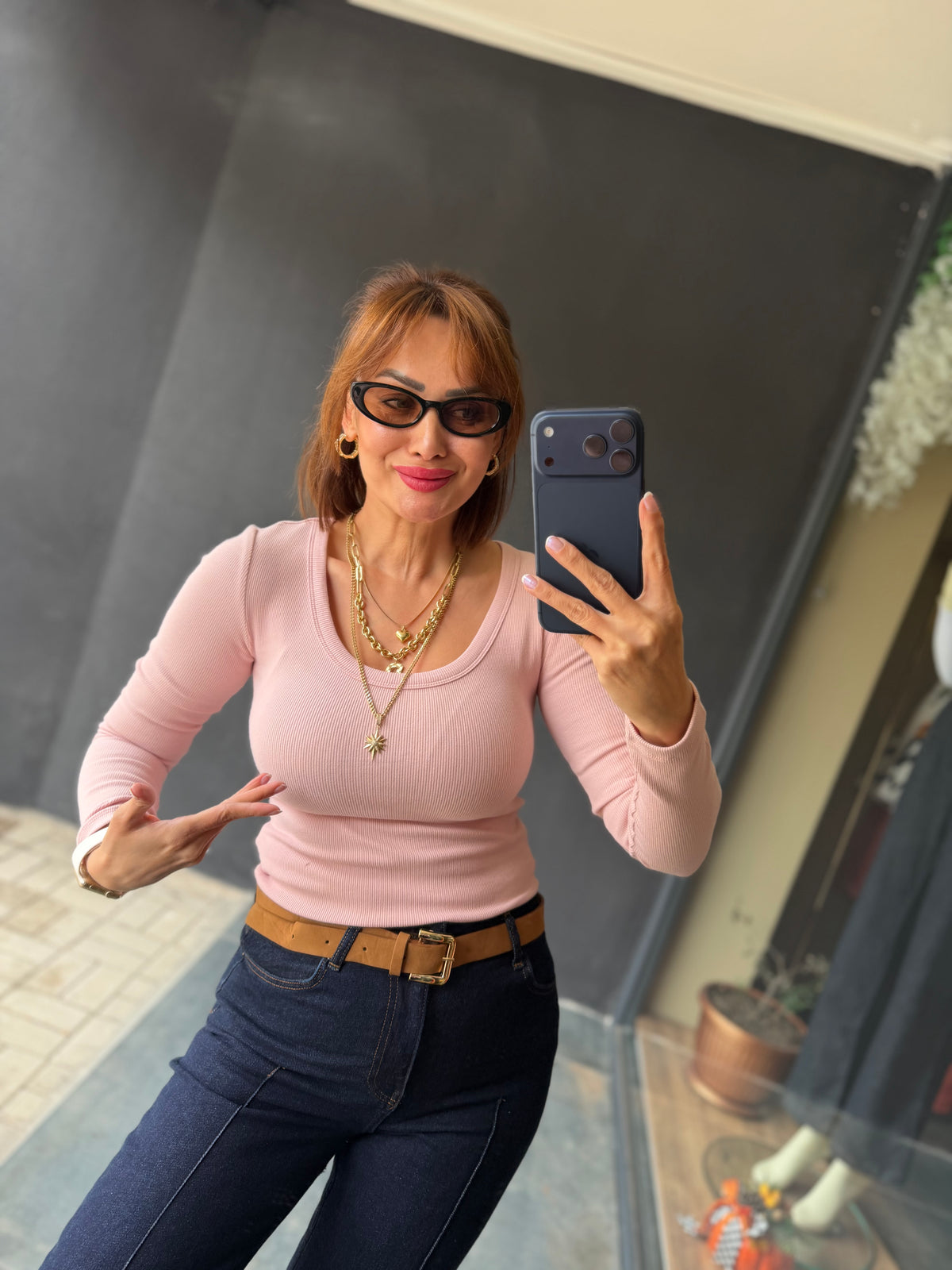 Norevia Gülkurusu U Yaka Body