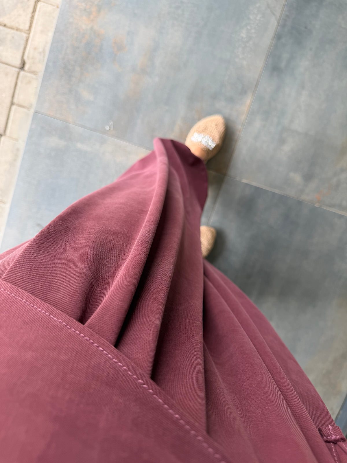 Prenses Bordo Pike Modal Takım