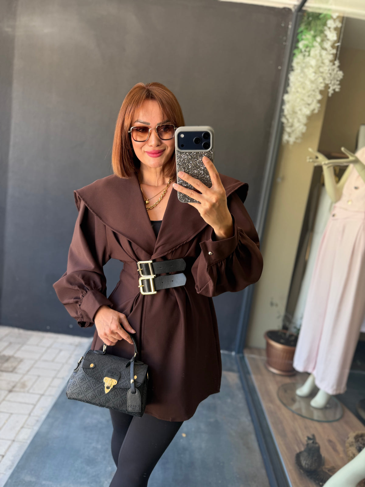 Almira Kahve Trenchcoat