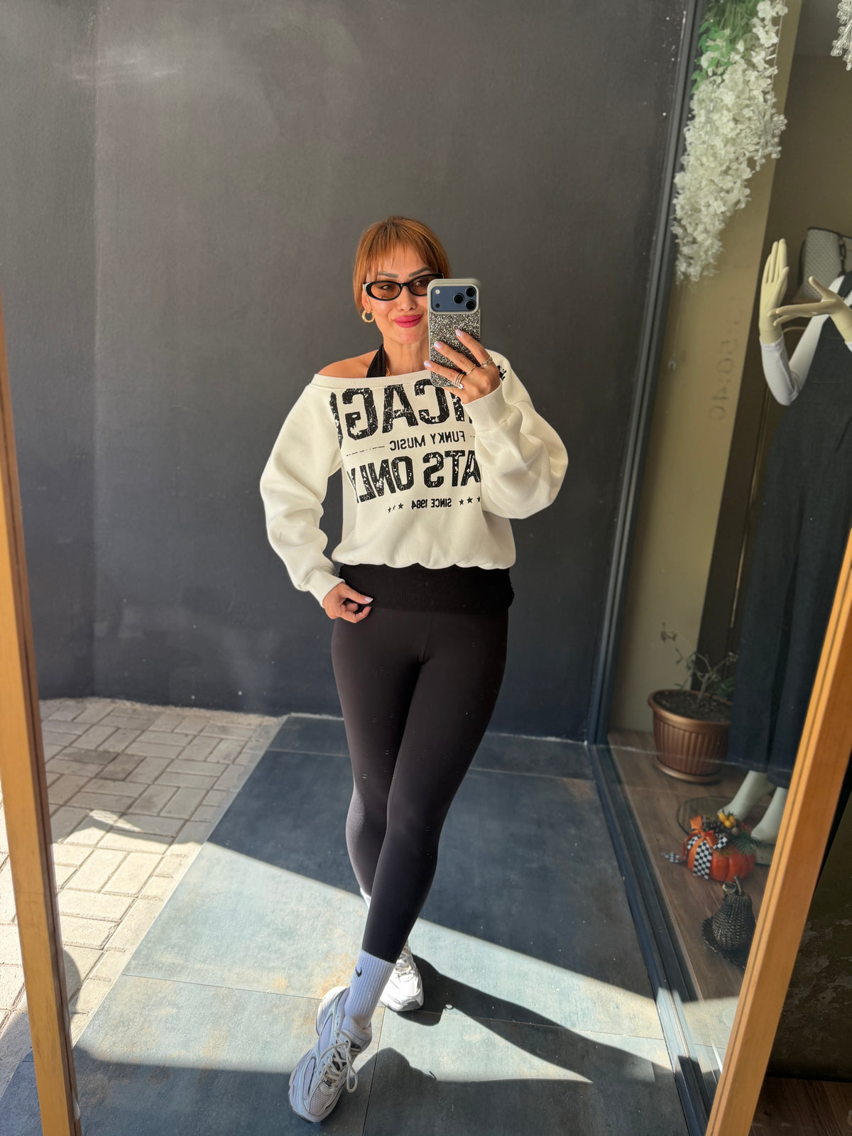 Chicago Beyaz Sweatshirt