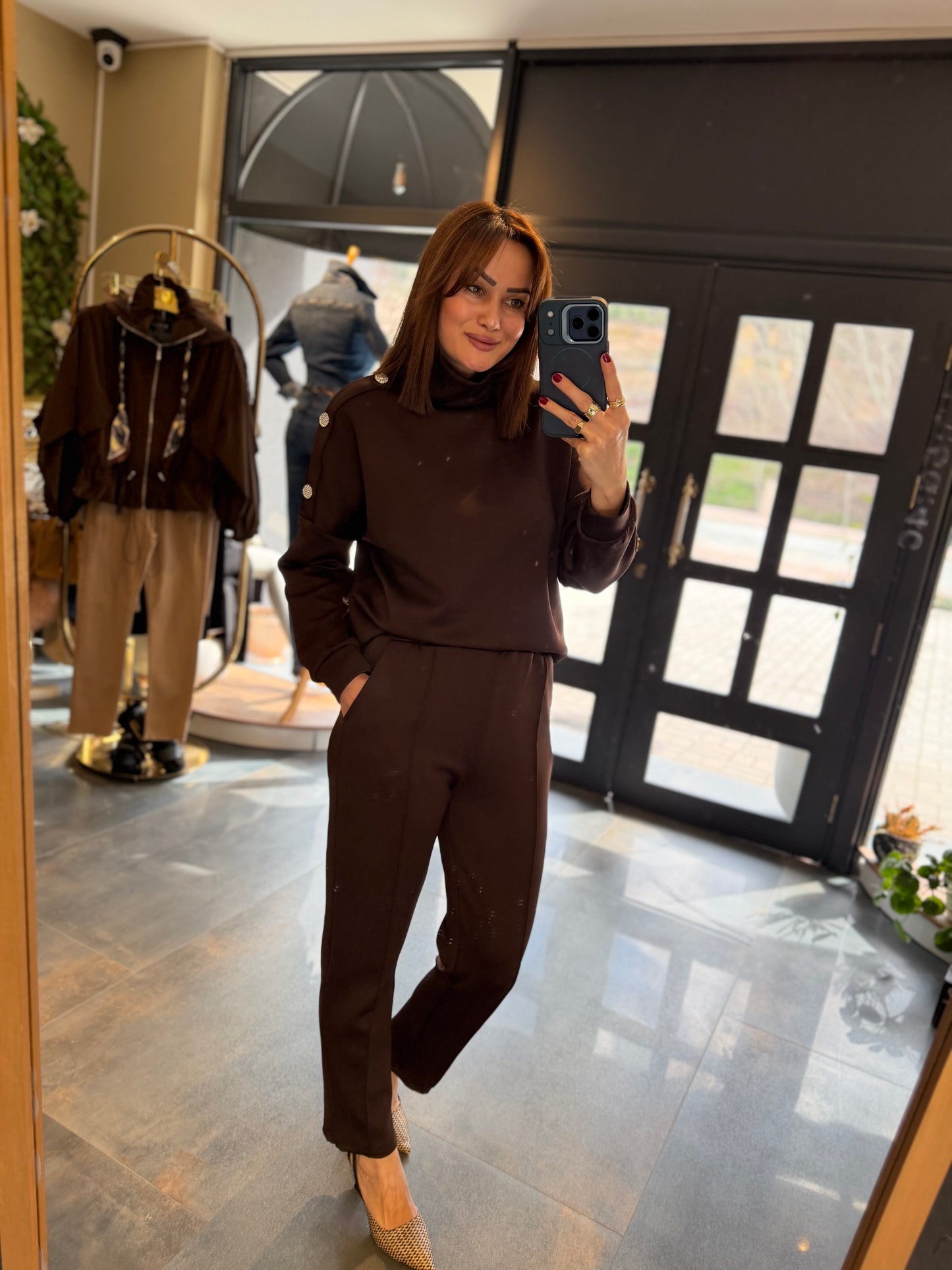 Menthol Kahve Scuba Takım