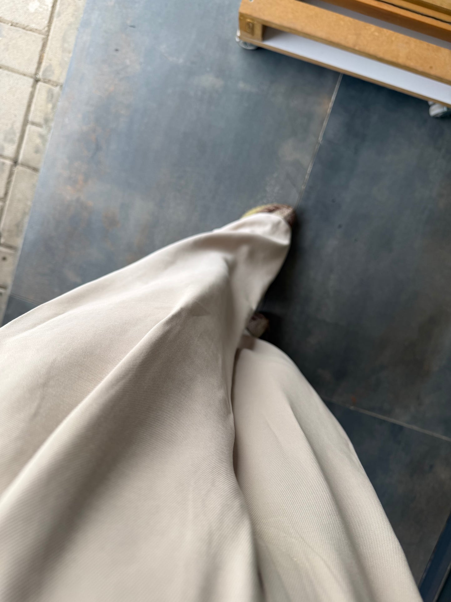 Anely Taş Rengi Tensel Palazzo Pantolon