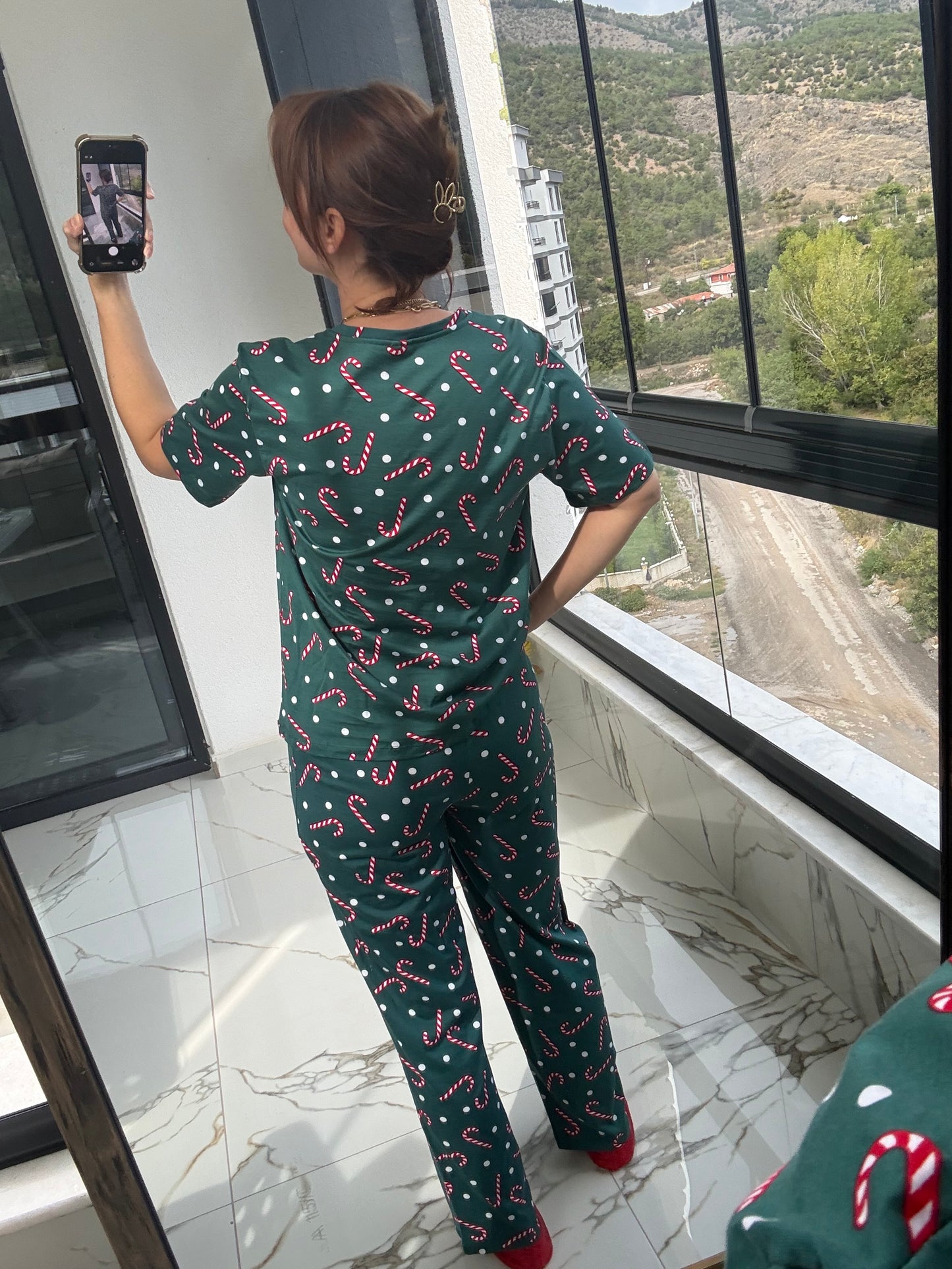 Hanteks Kısa Kol Pijama Takımı 6