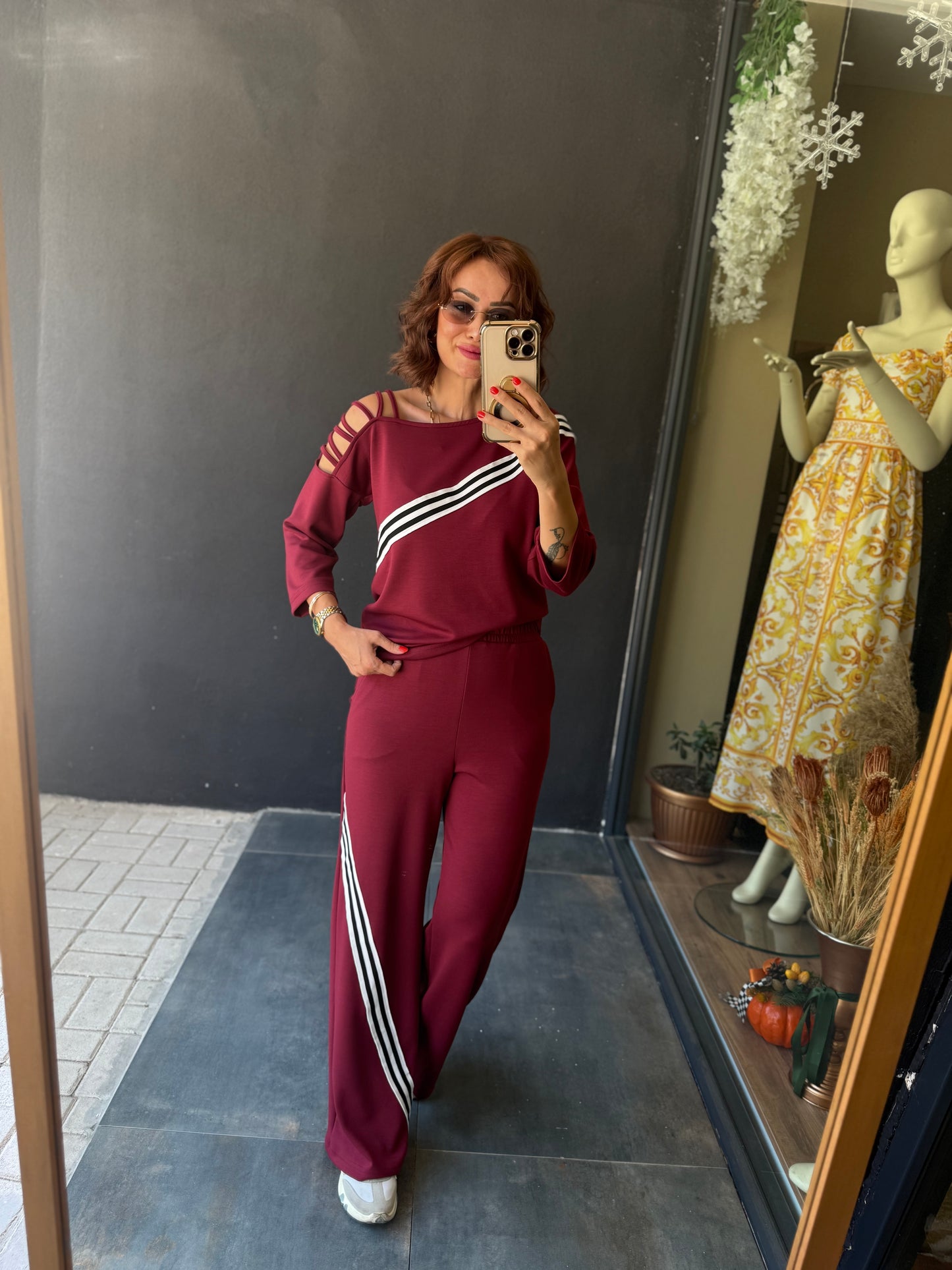 Aliz Bordo Modal Spor Takım