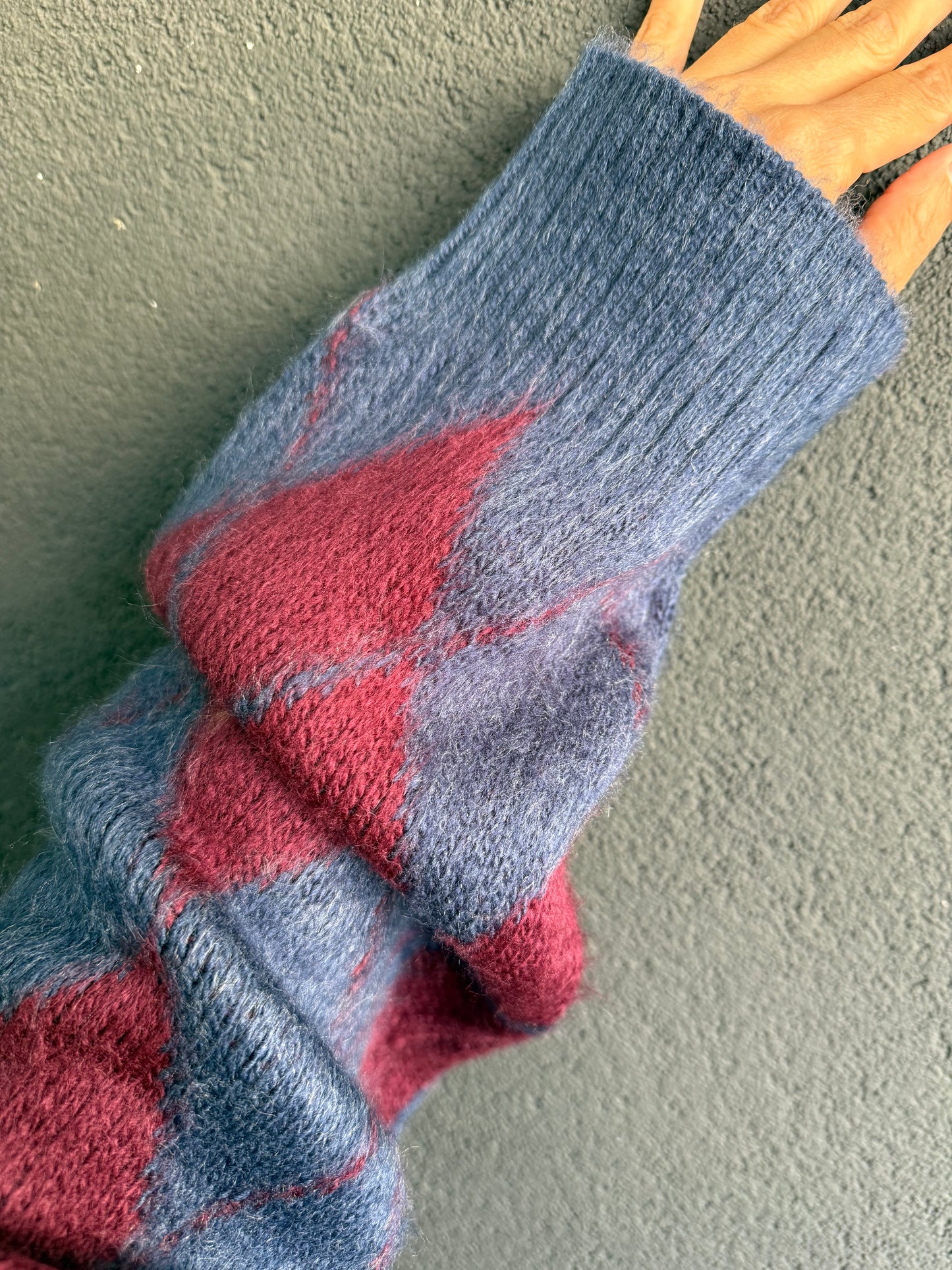 Ruzy Bordo Kaşmir Hırka