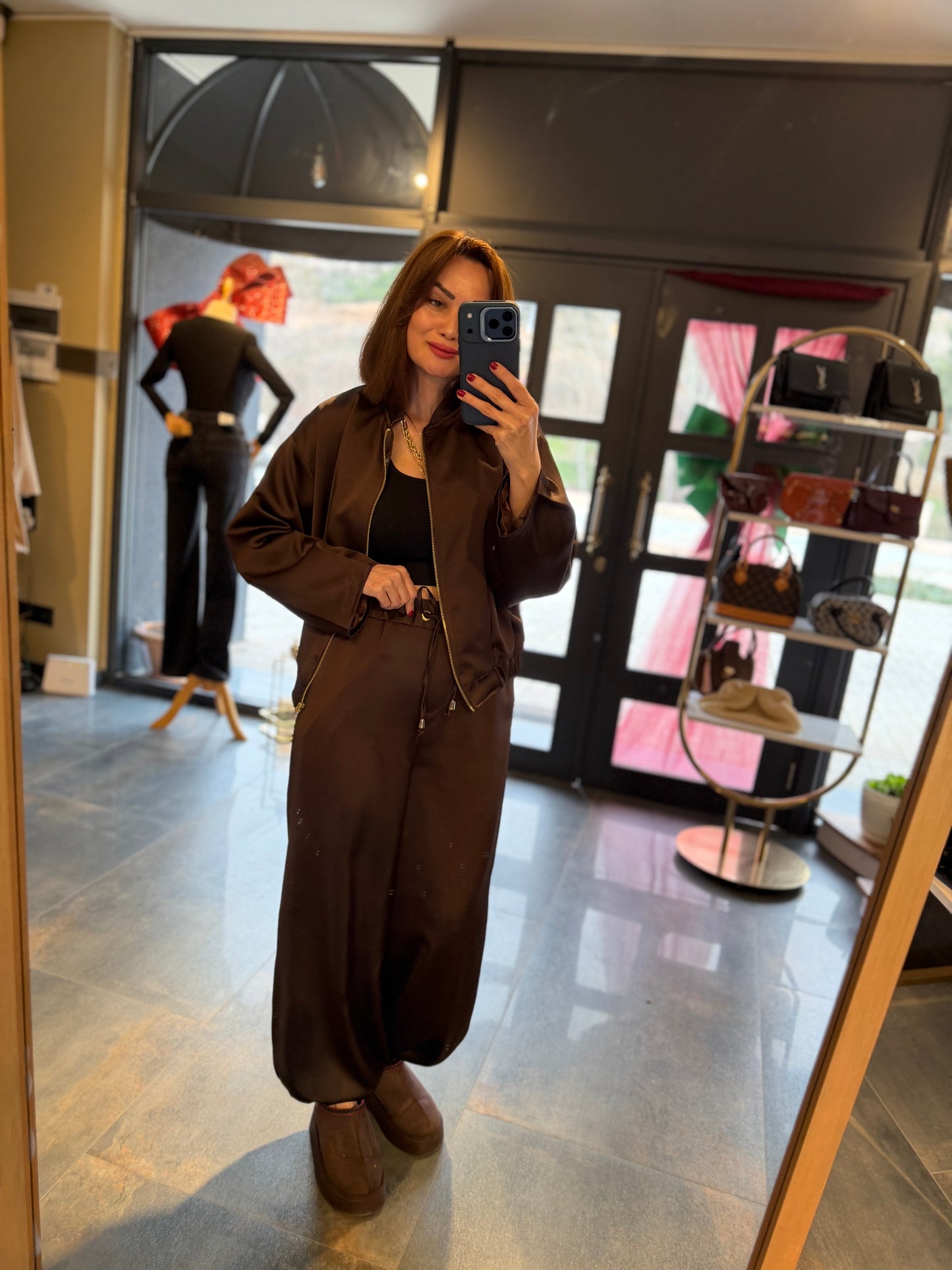 Norman Kahve Saten Takım