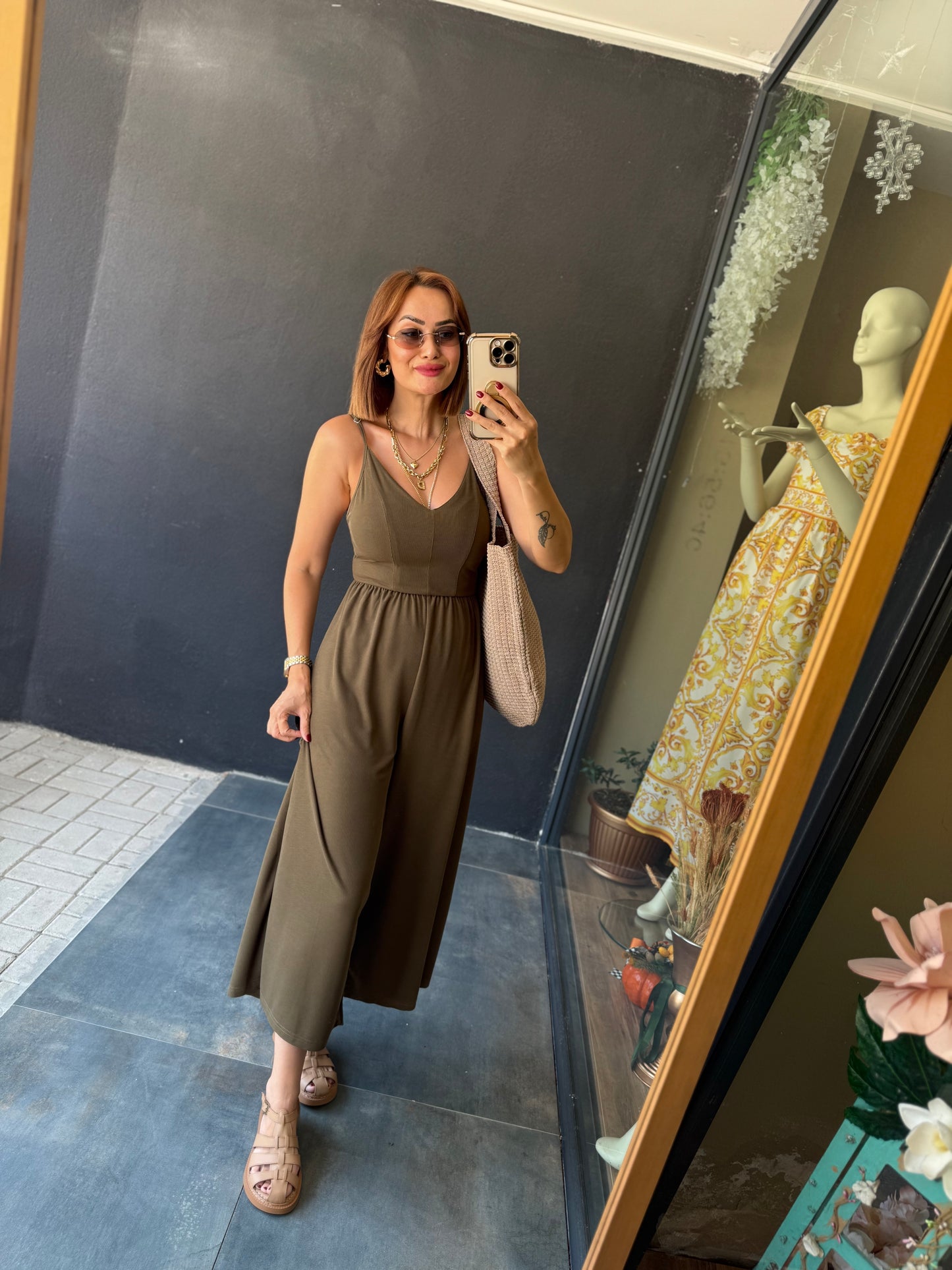 Asly Haki Midi Tulum