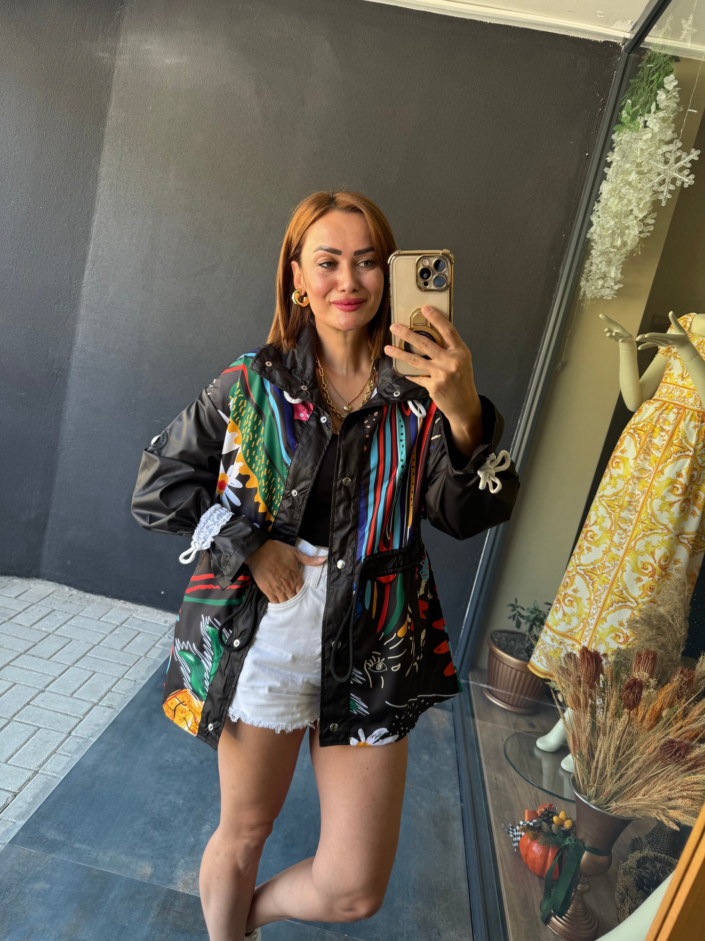 S.c.h Siyah Trenchoat