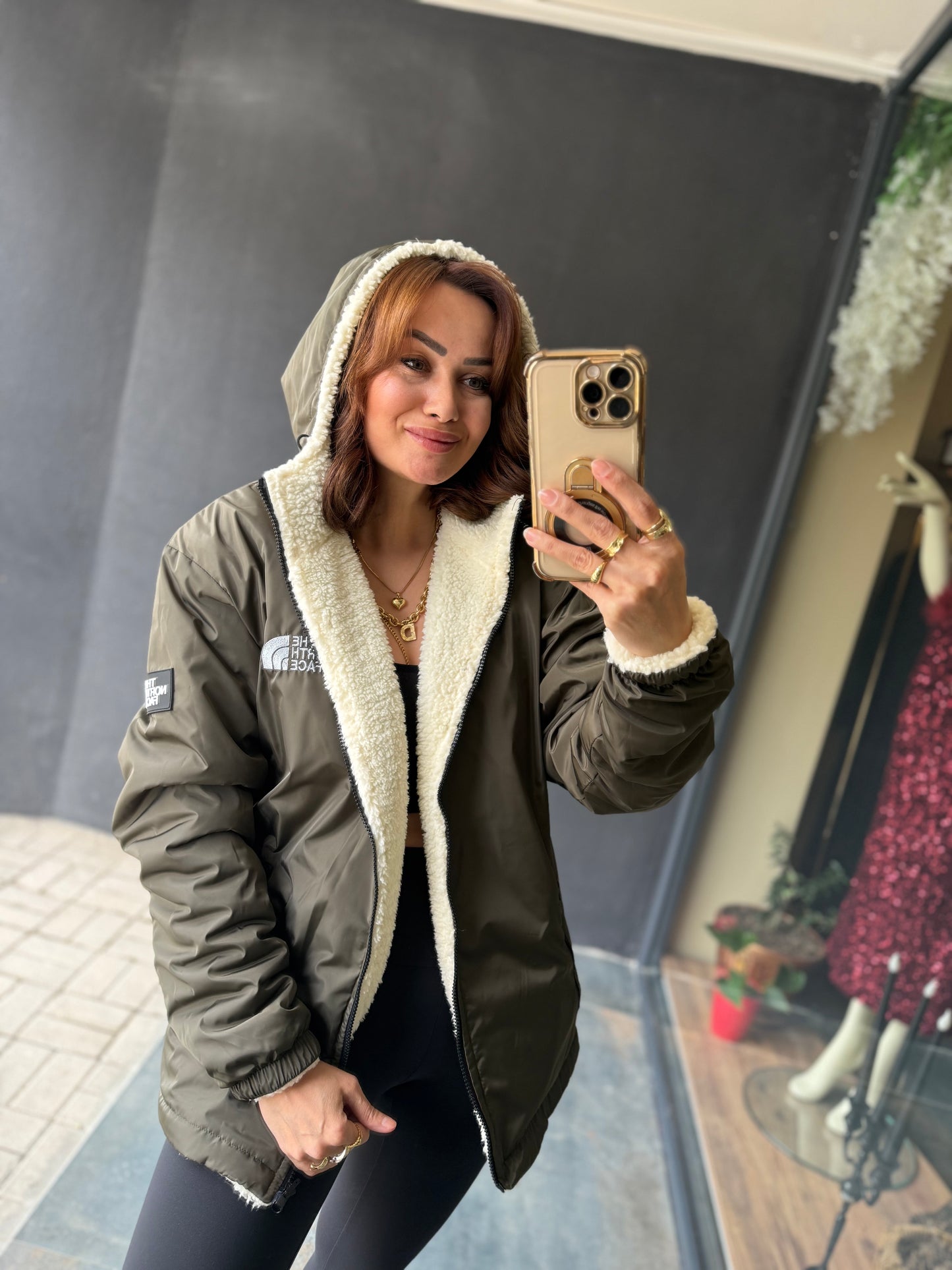 Ayny Çift Taraflı Unisex Mont