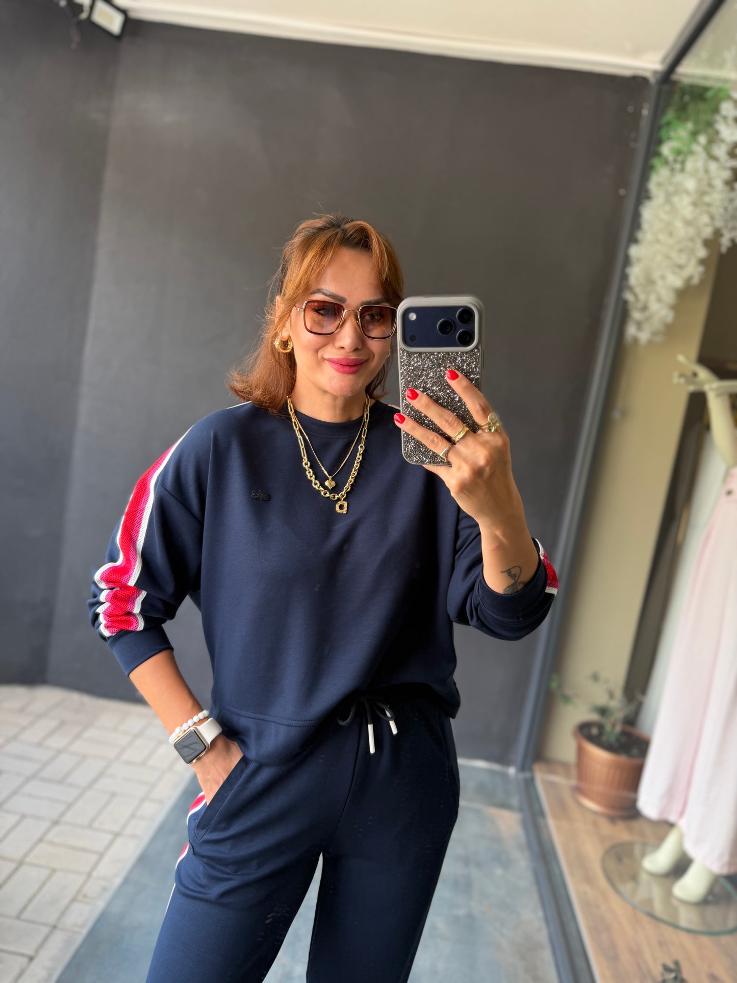 Nuvessa Lacivert Modal Spor Takım