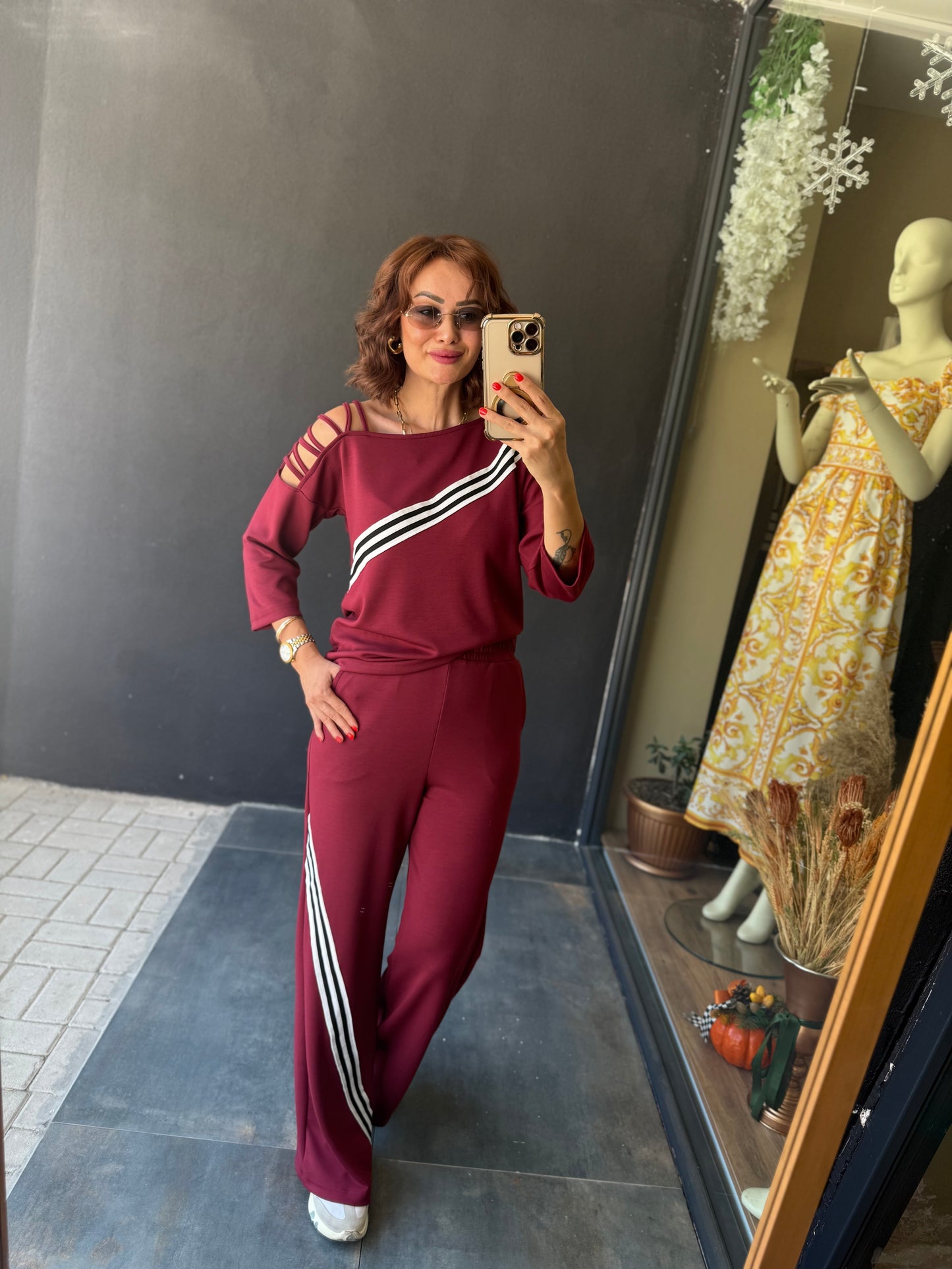 Aliz Bordo Modal Spor Takım