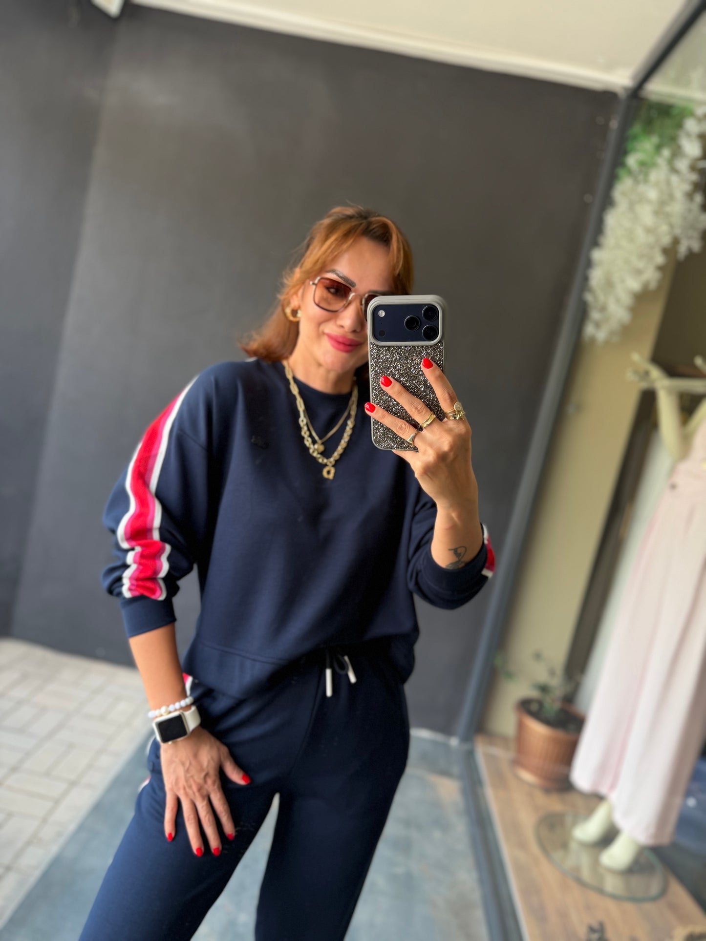 Nuvessa Lacivert Modal Spor Takım