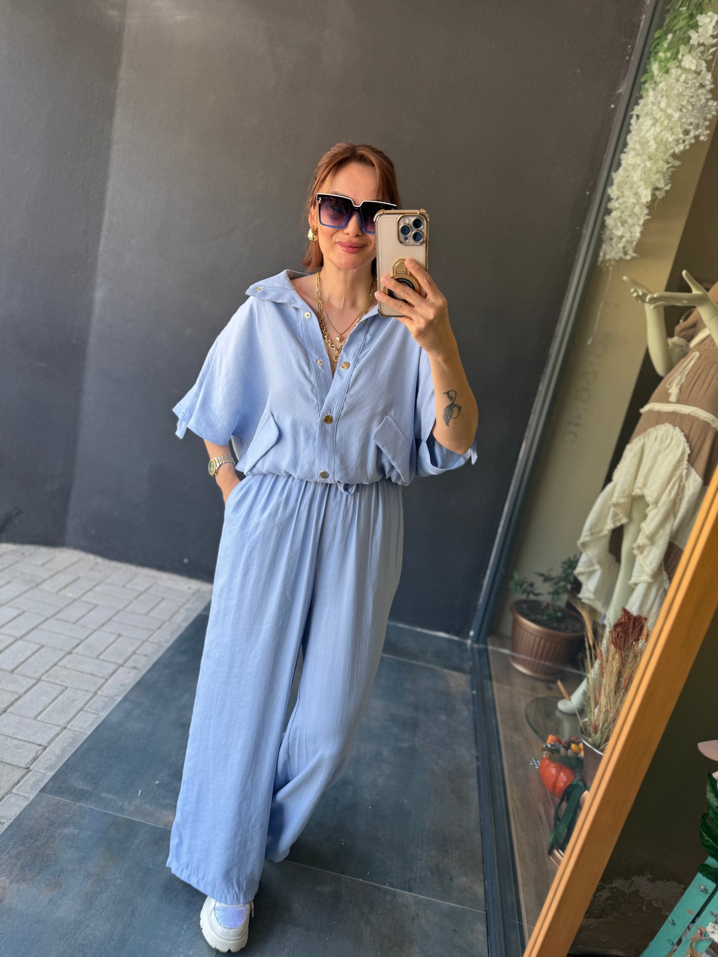 Dita Buz Mavi Maroken Takım