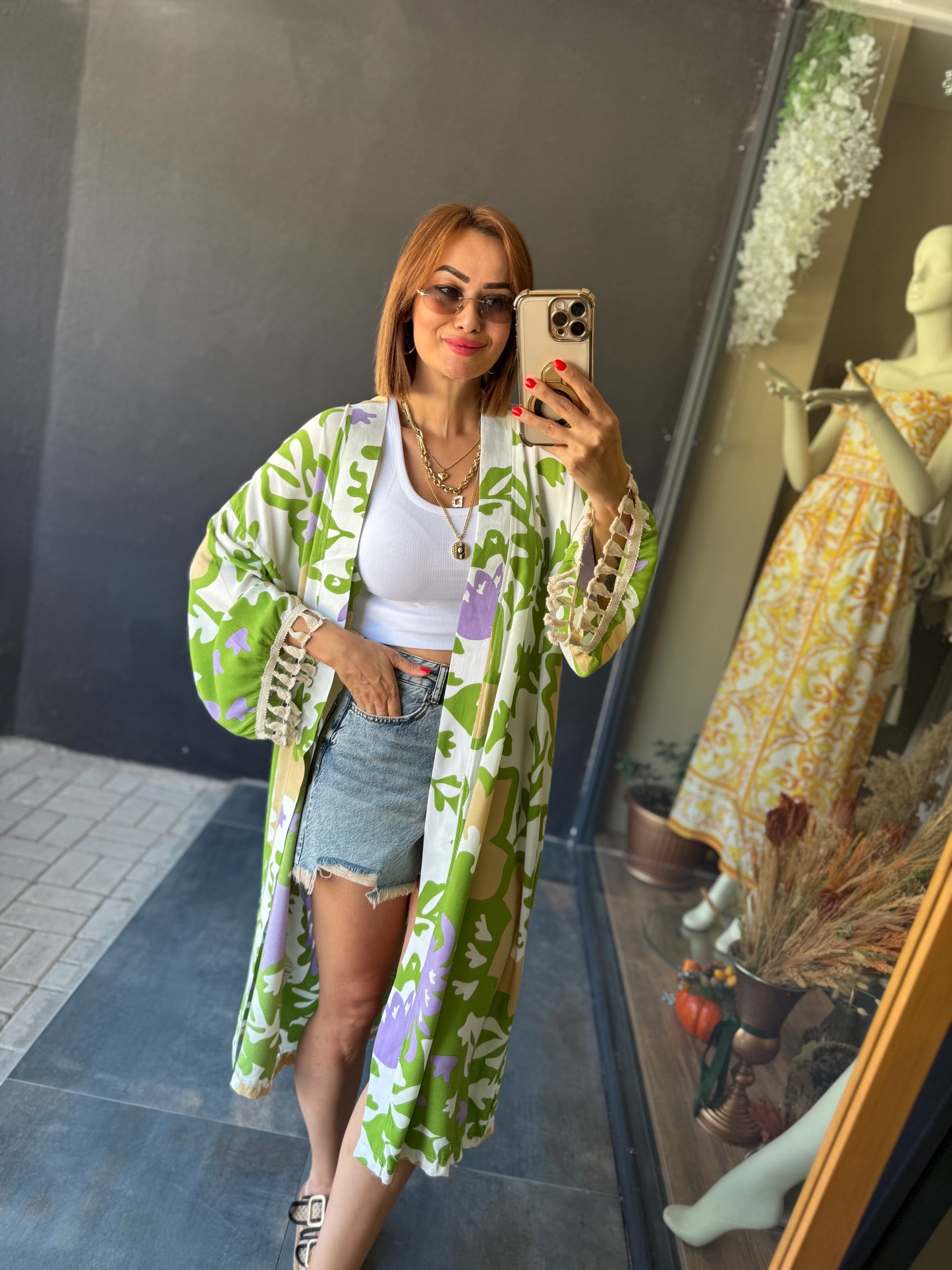 Die More Yeşil Kimono