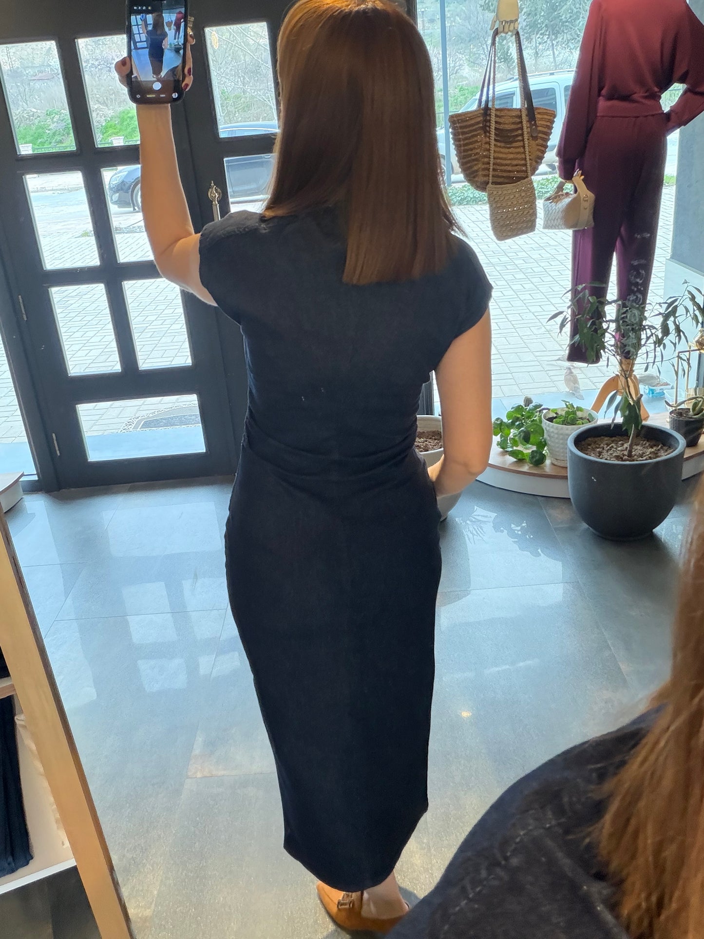 Yukigo Lacivert Jean Elbise