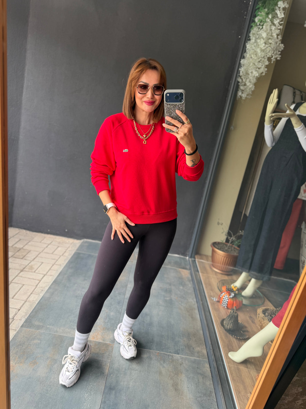 Aspen Kırmızı Spor Sweat