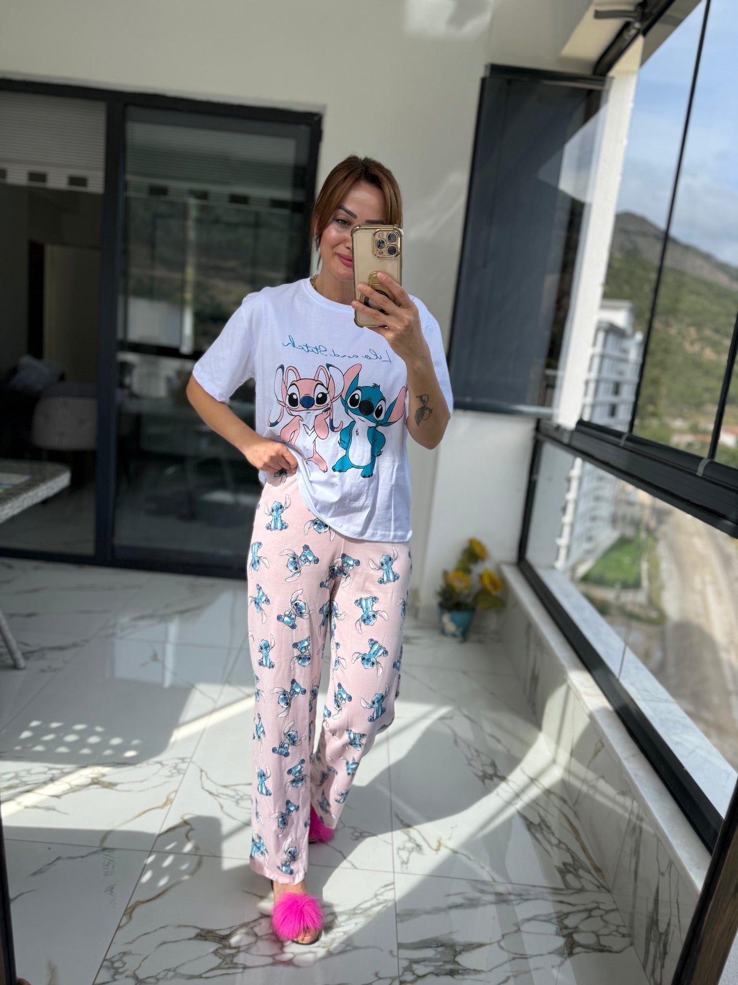 Hanteks Kısa Kol Pijama Takımı 7