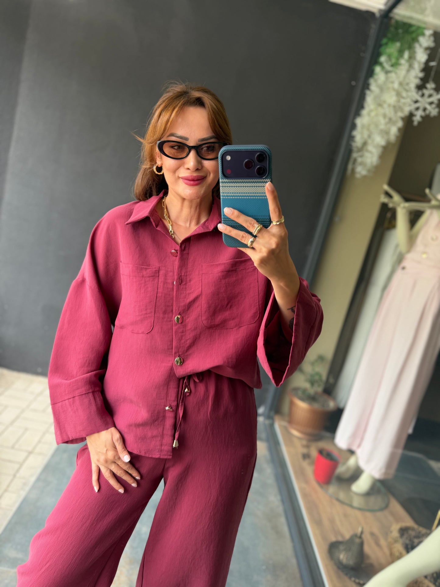 Aurelia Bordo Tensel Takım