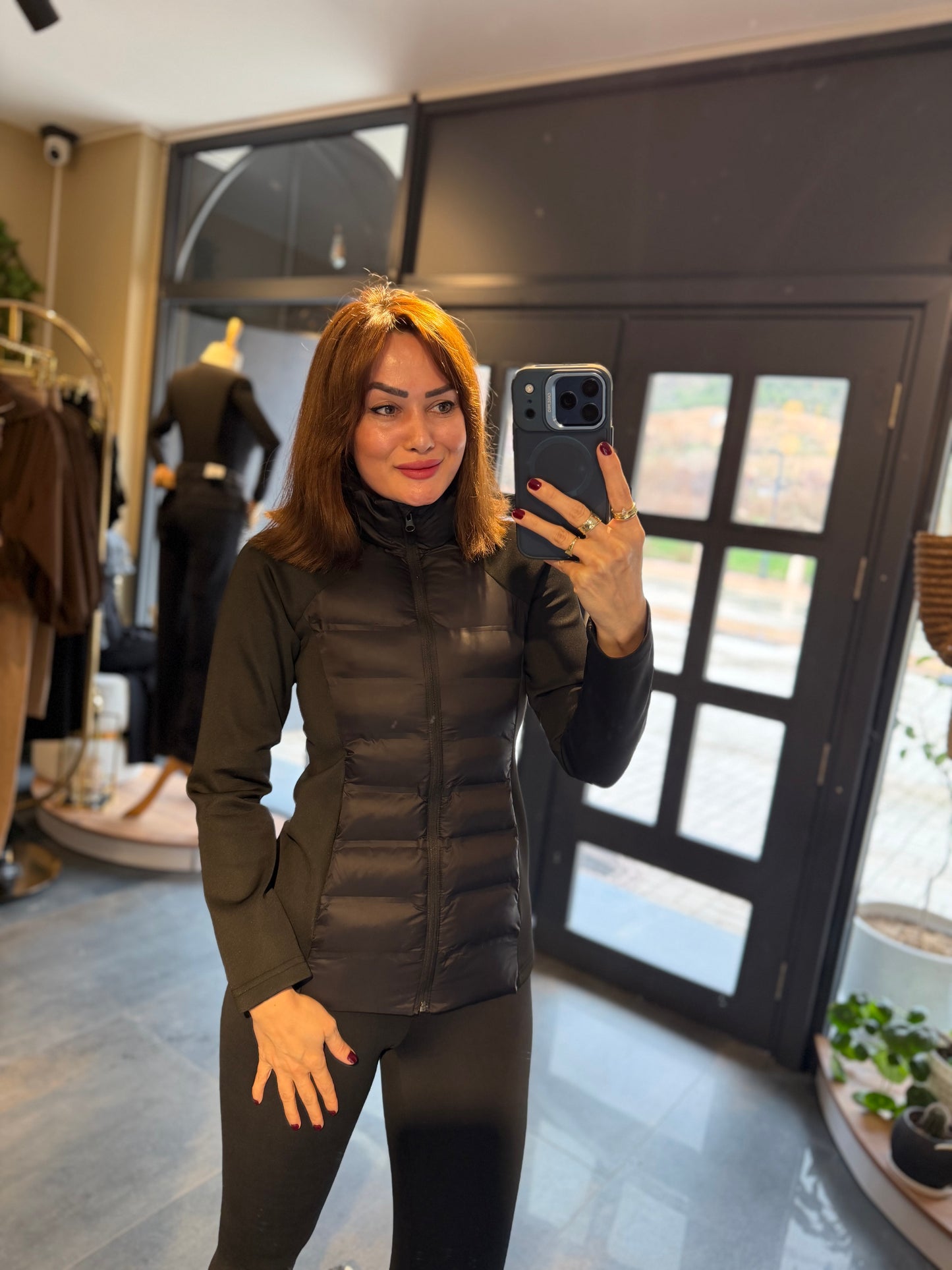 Spark Siyah Mont & Tayt Takım