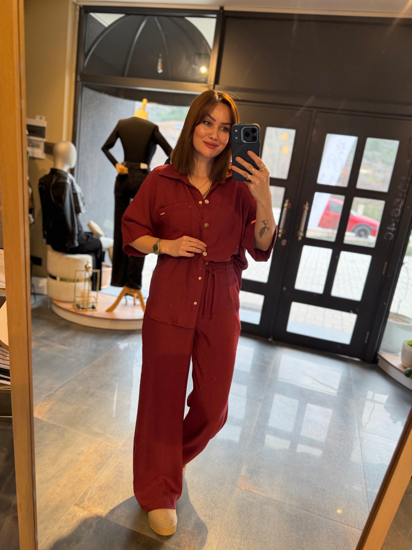 Sensitive Bordo 1 Tensel Takım