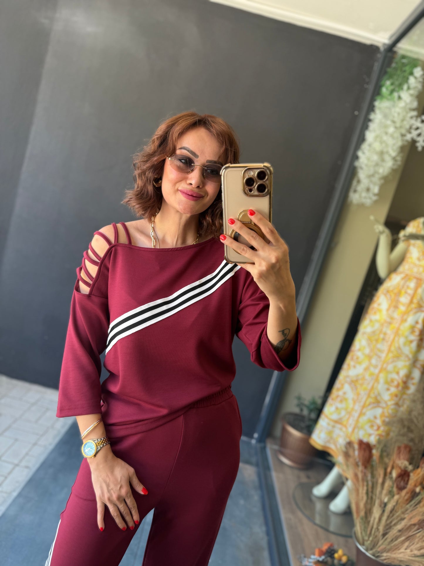 Aliz Bordo Modal Spor Takım