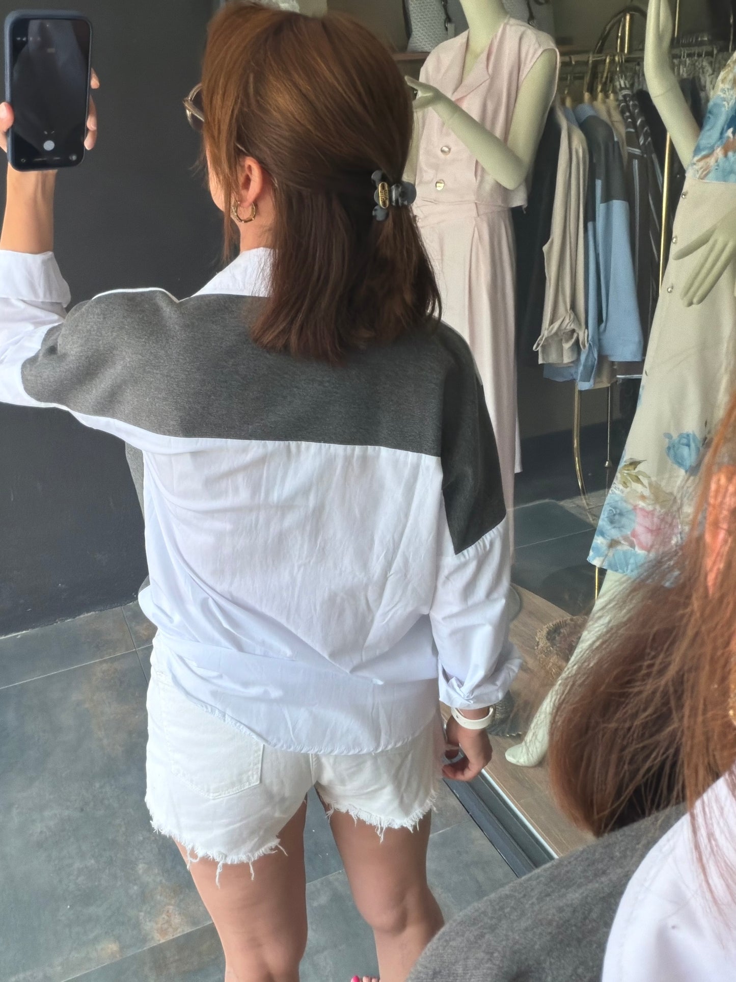 Pearl Pocket Beyaz Gömlek ✨