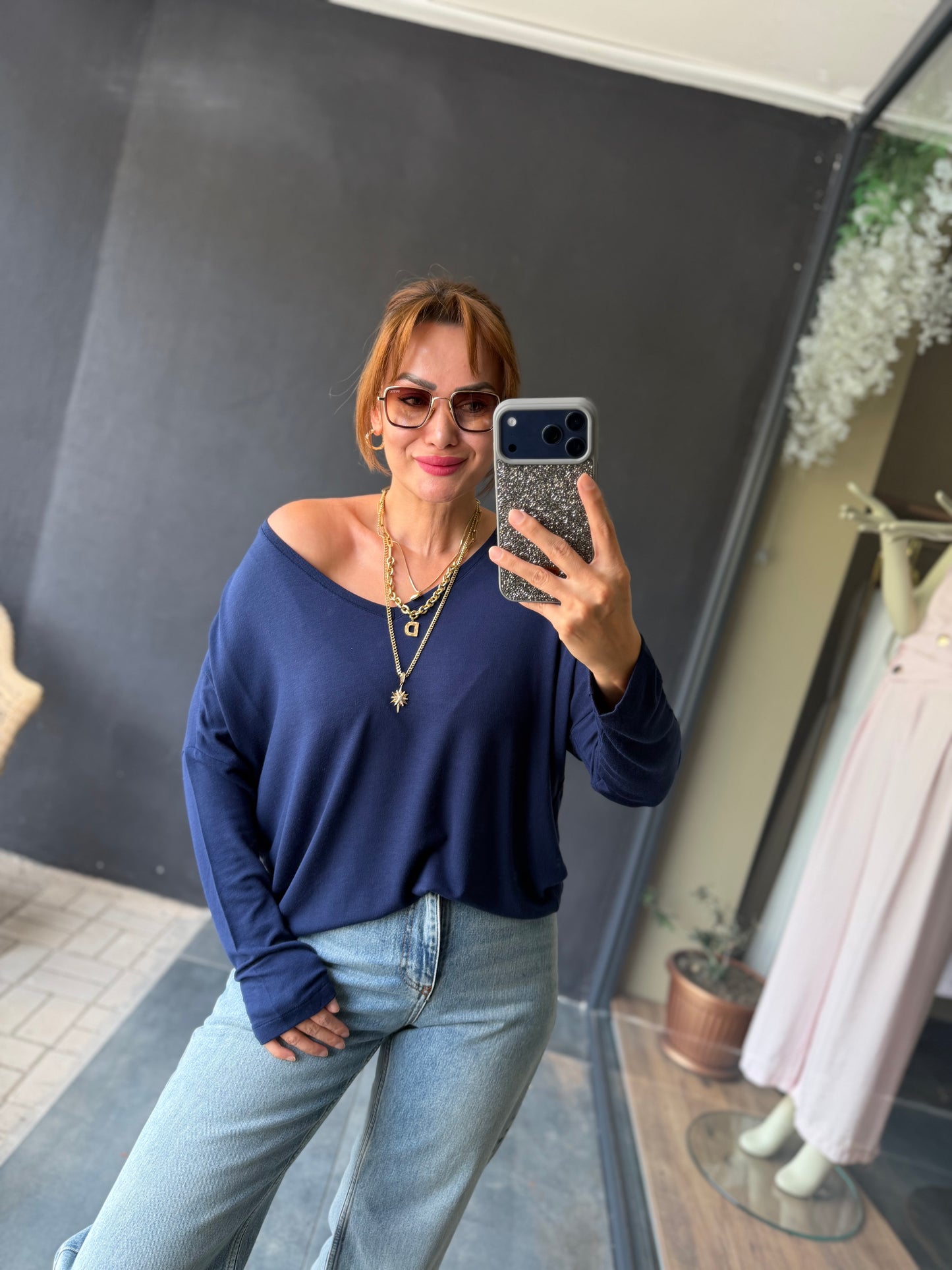 Rıvel Lacivert Yumoş Merserize