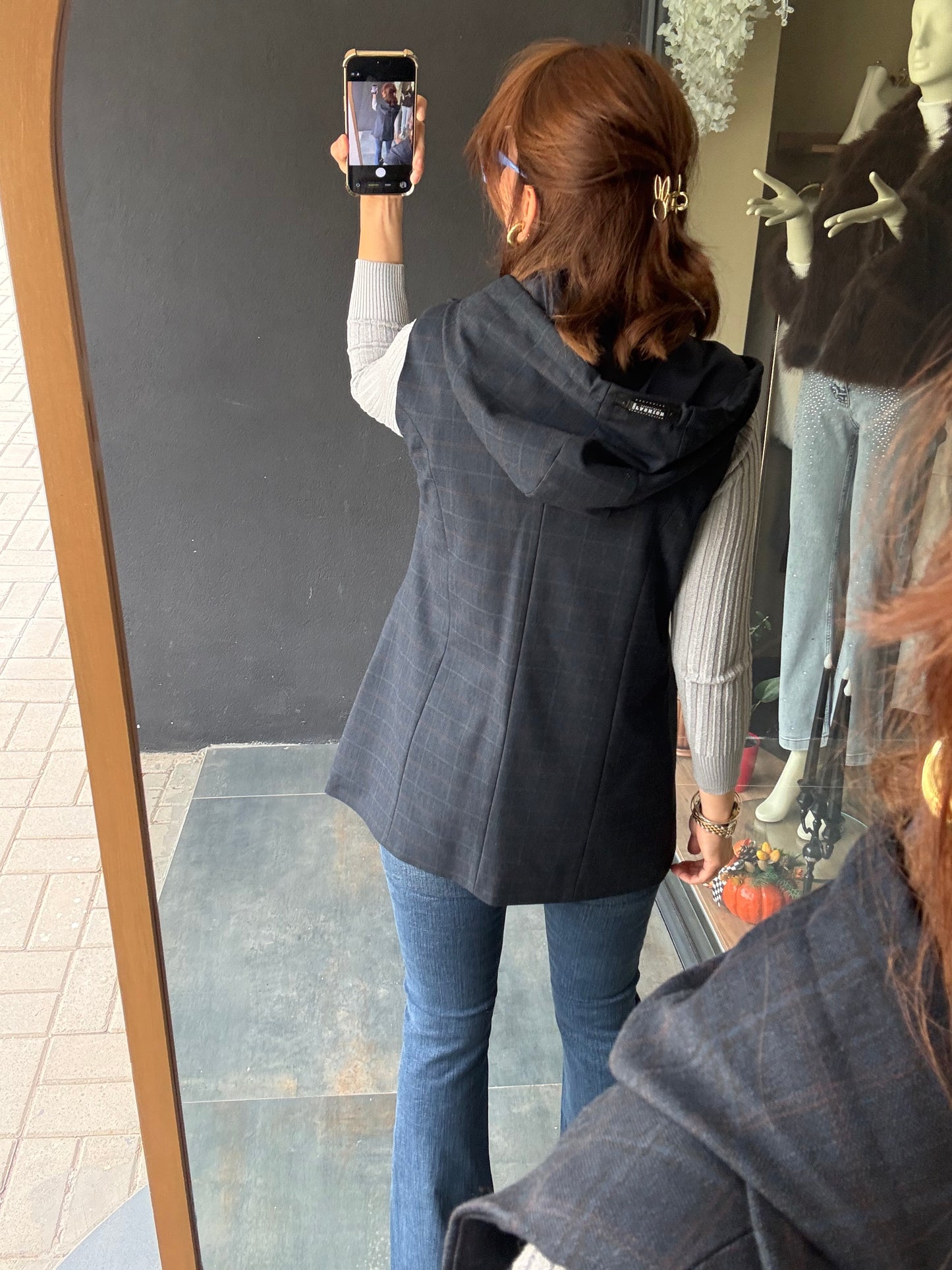 Jojo Kapşonlu Yelek&Ceket