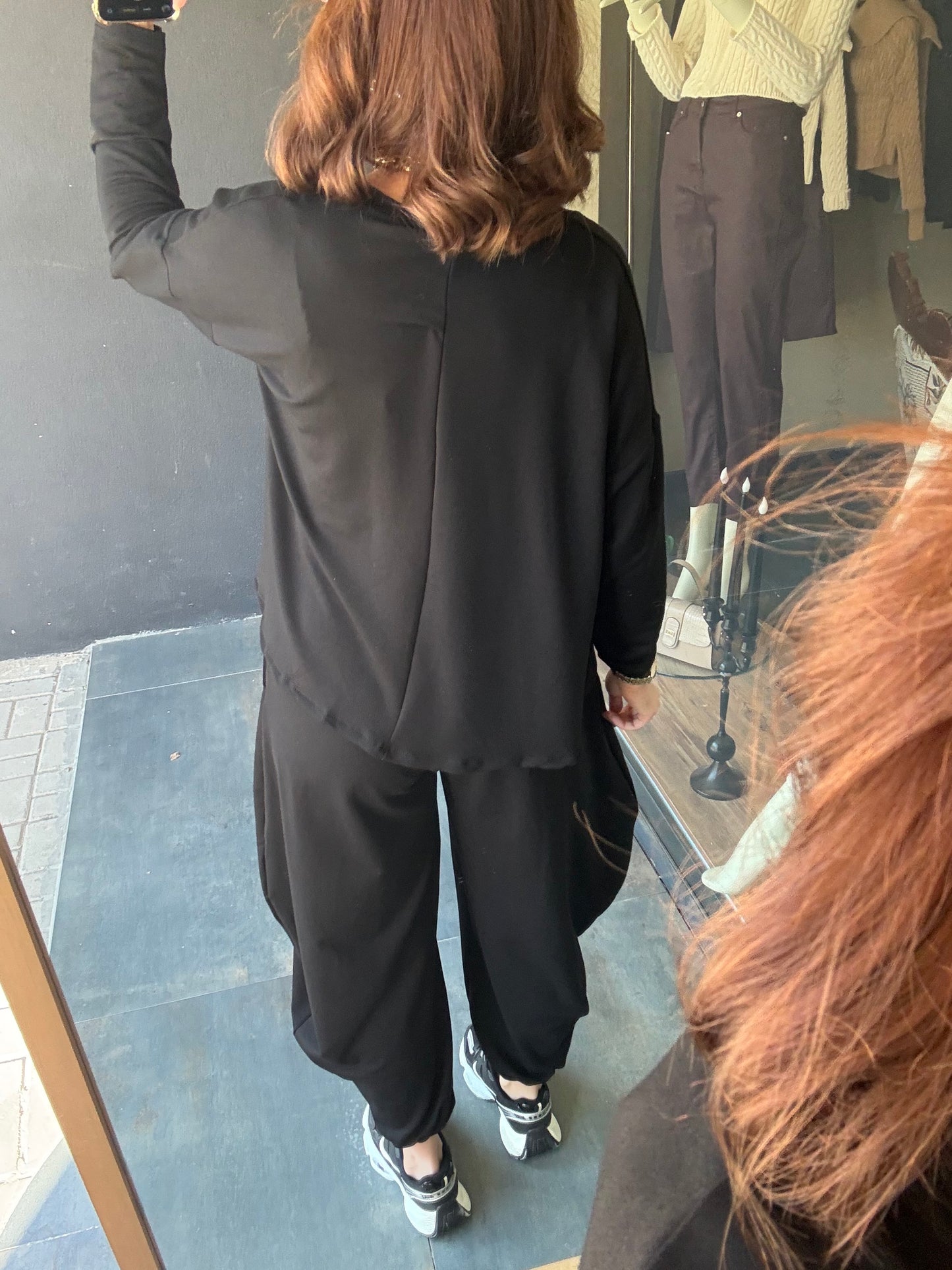 Modal Siyah Harem Takım