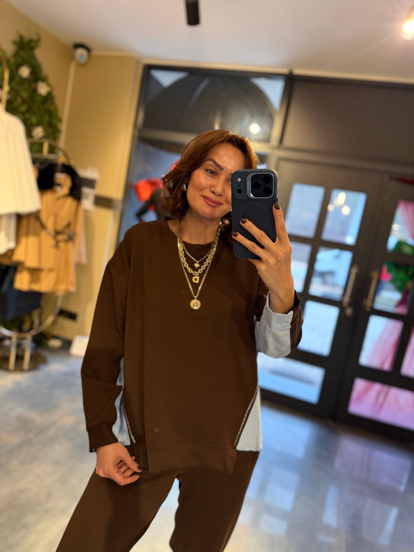 Peky Kahve Modal Takım