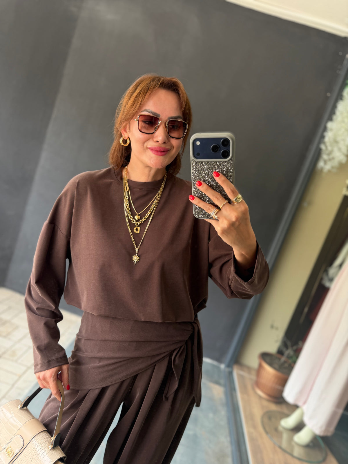 Prenses Kahve Pike Modal Takım