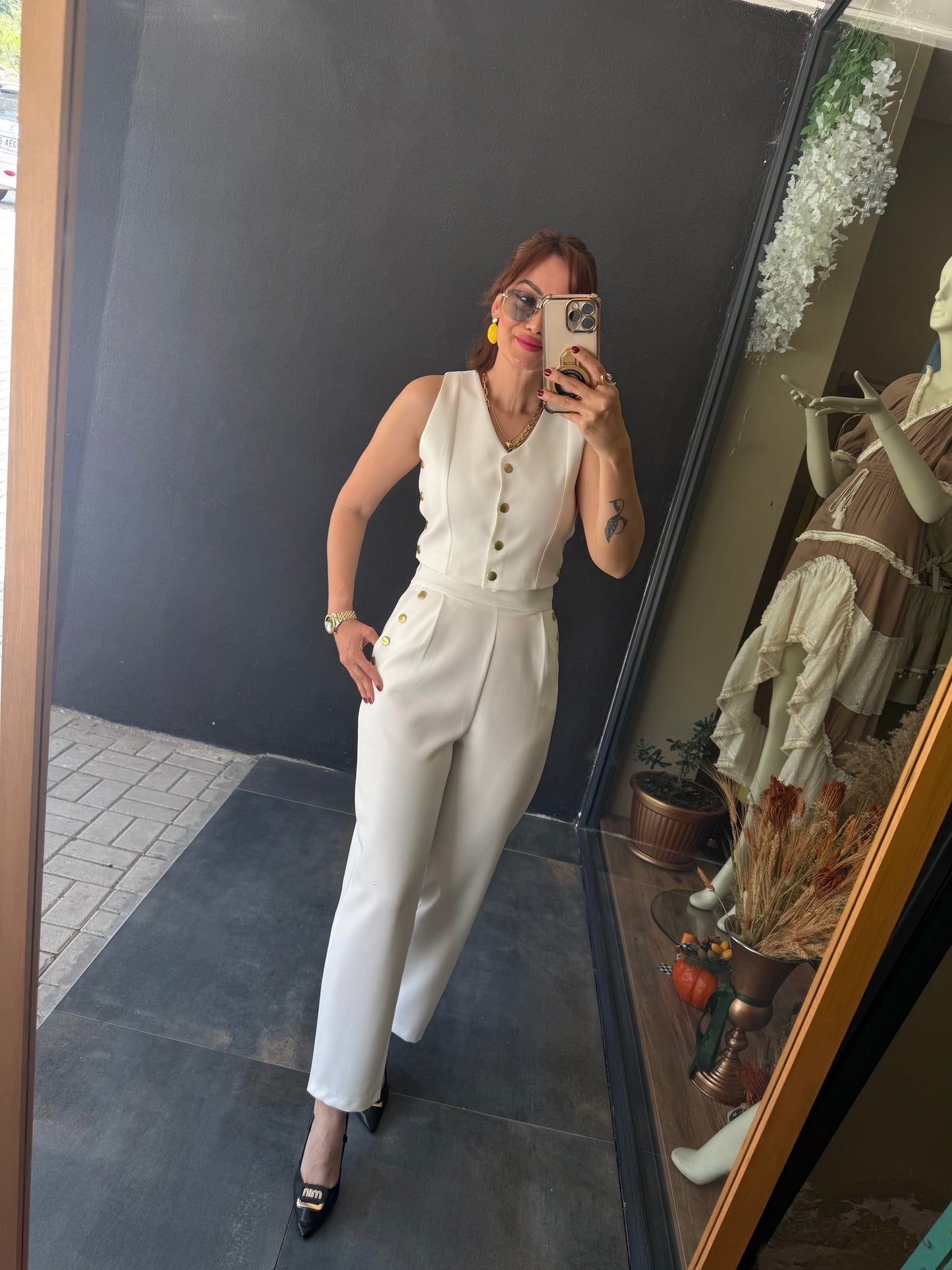 Nest Beyaz Krep Takım